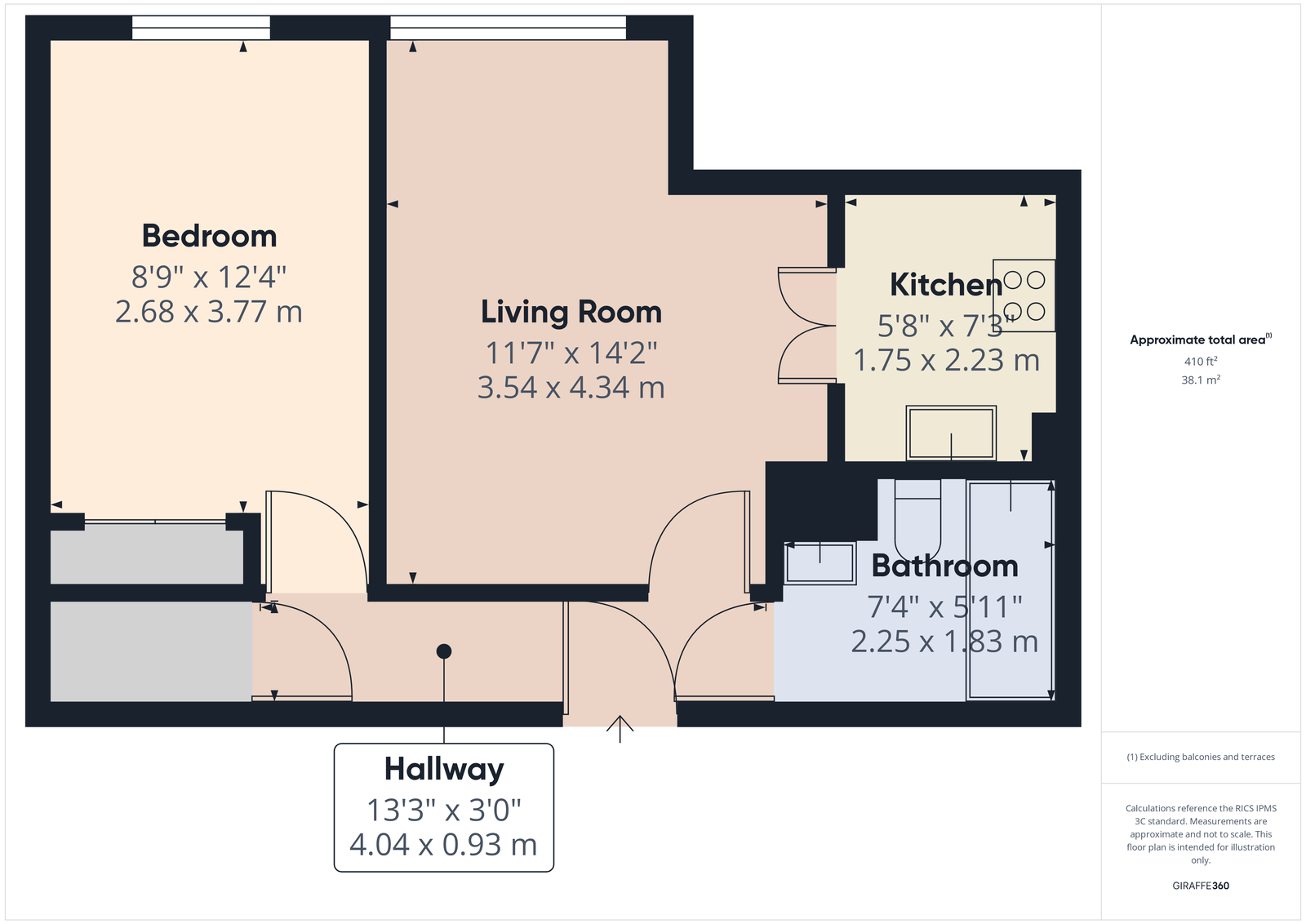 Tembani Court, Colin Road, Paignton floorplan