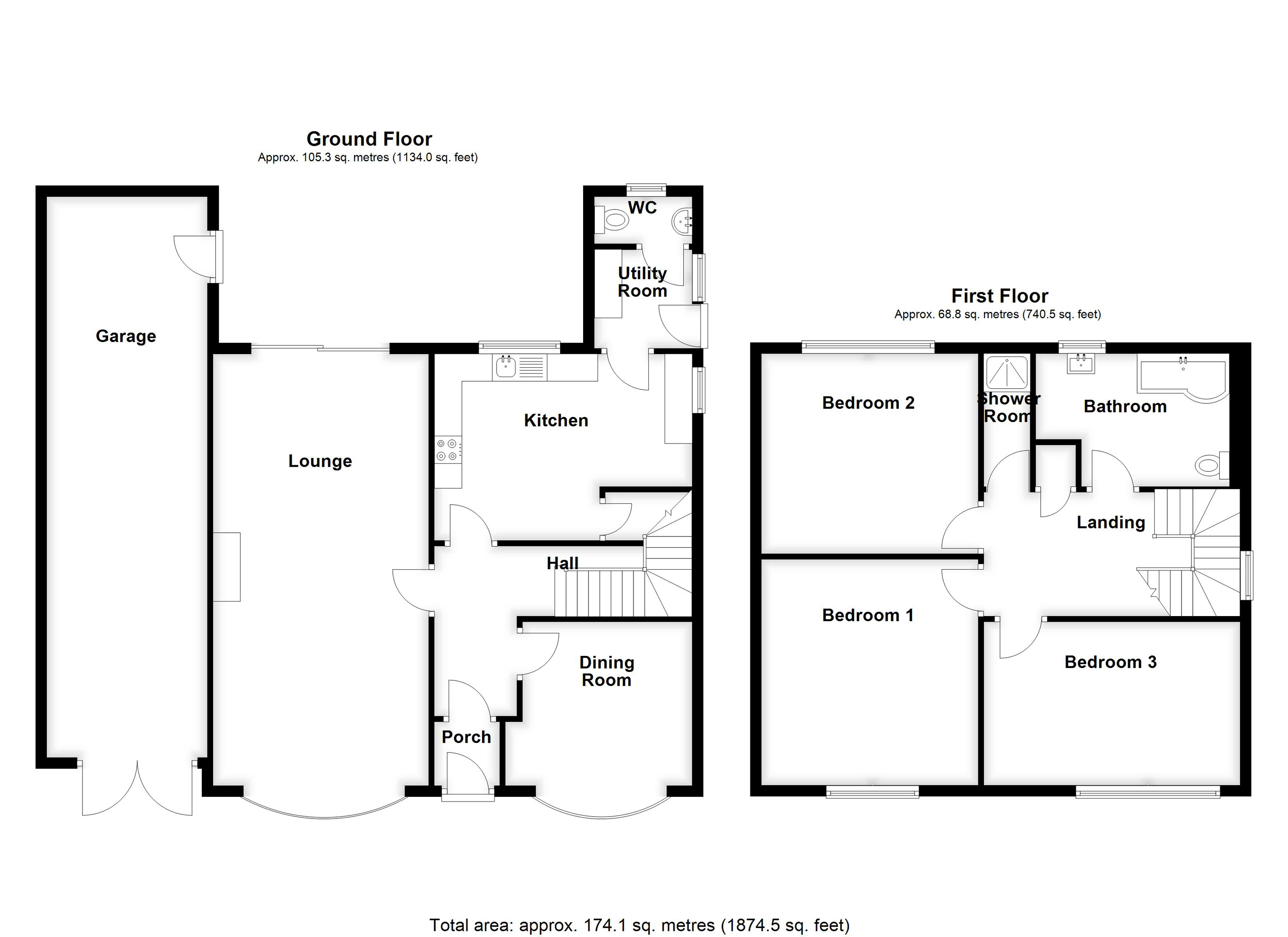 Marian Road, Boston floorplan