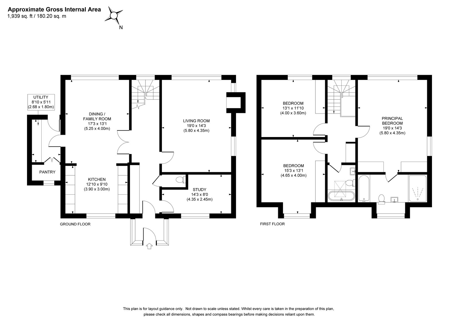 Fernwood, Surrey Gardens, Leatherhead floorplan