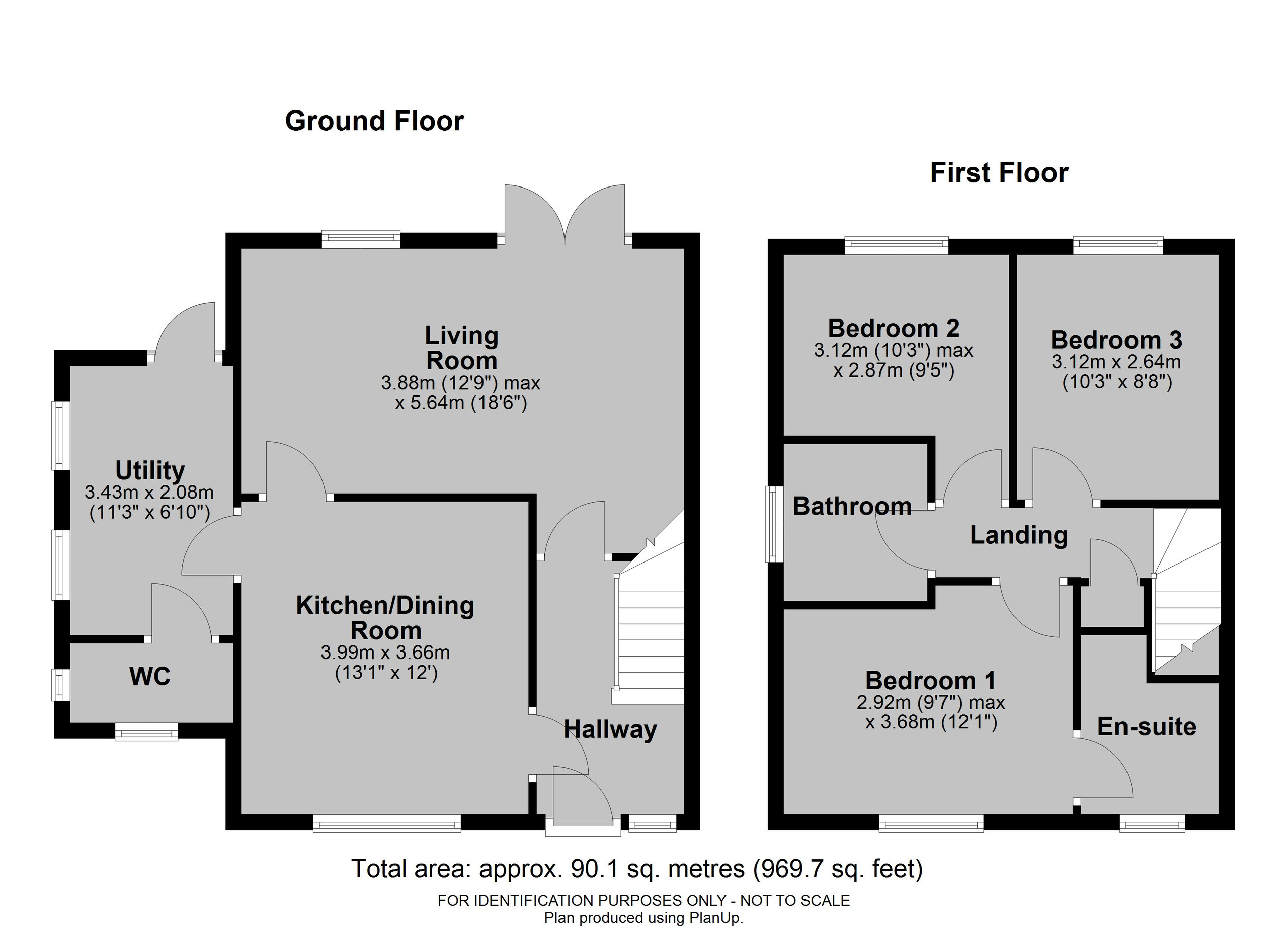 25 Englands Field, Hereford floorplan