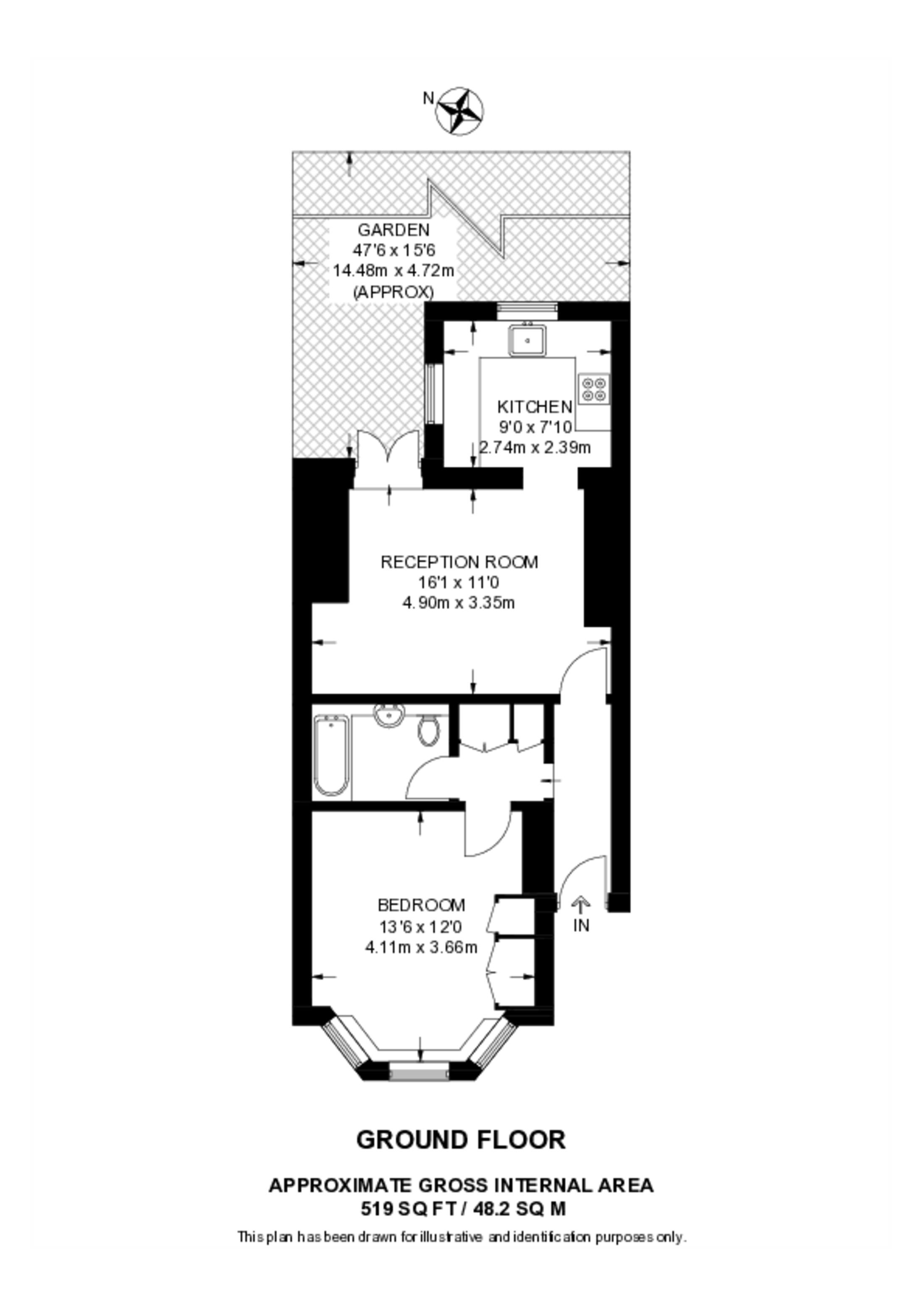 Lavender Gardens, Battersea floorplan