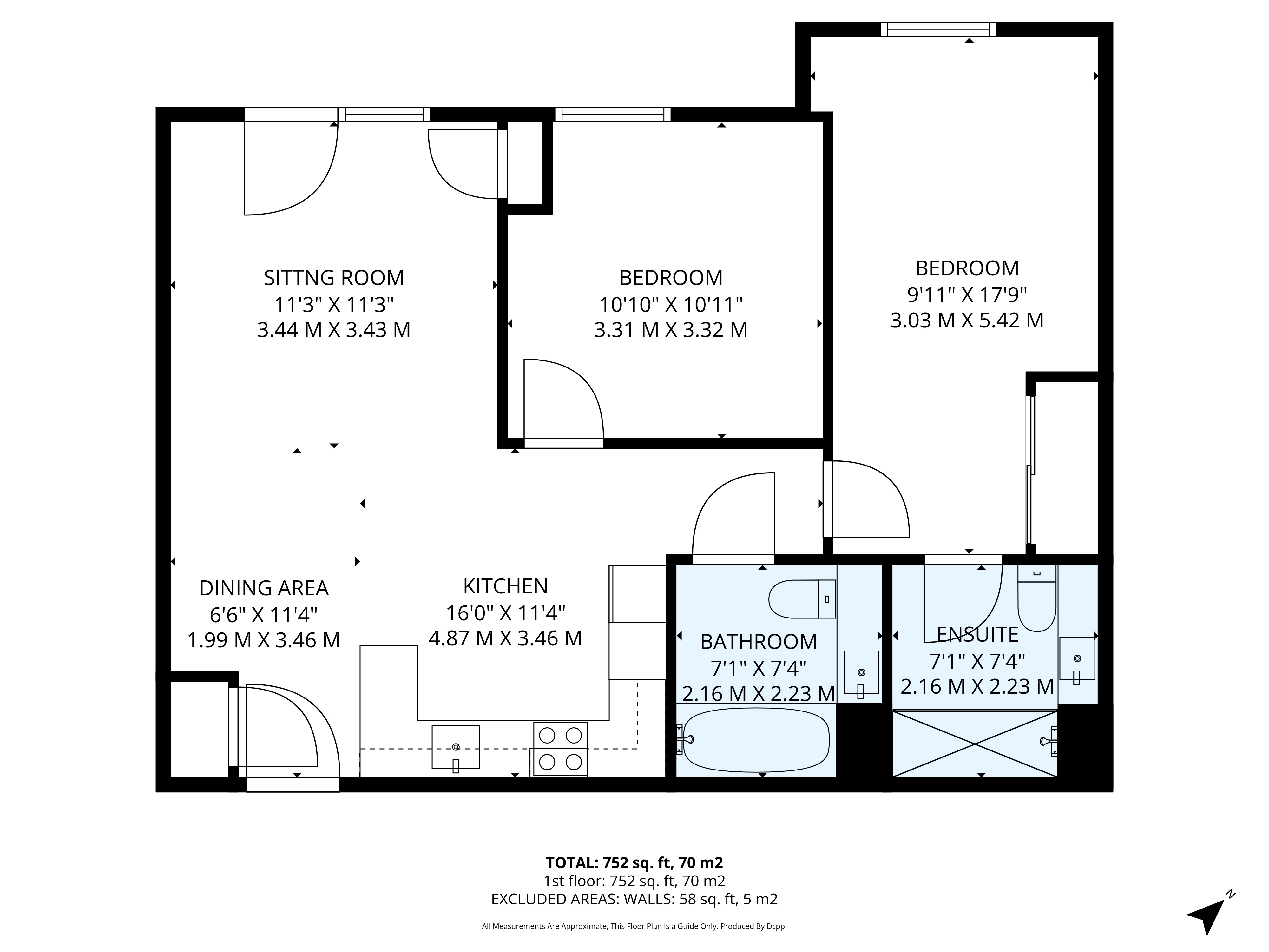 64, Harland Court, Bury St. Edmunds floorplan
