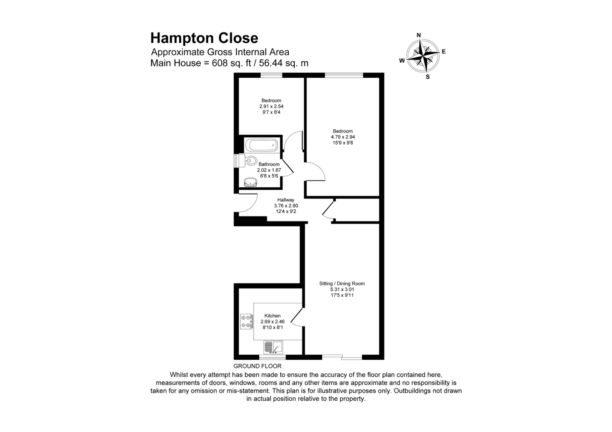 Stevenage, Hertfordshire floorplan