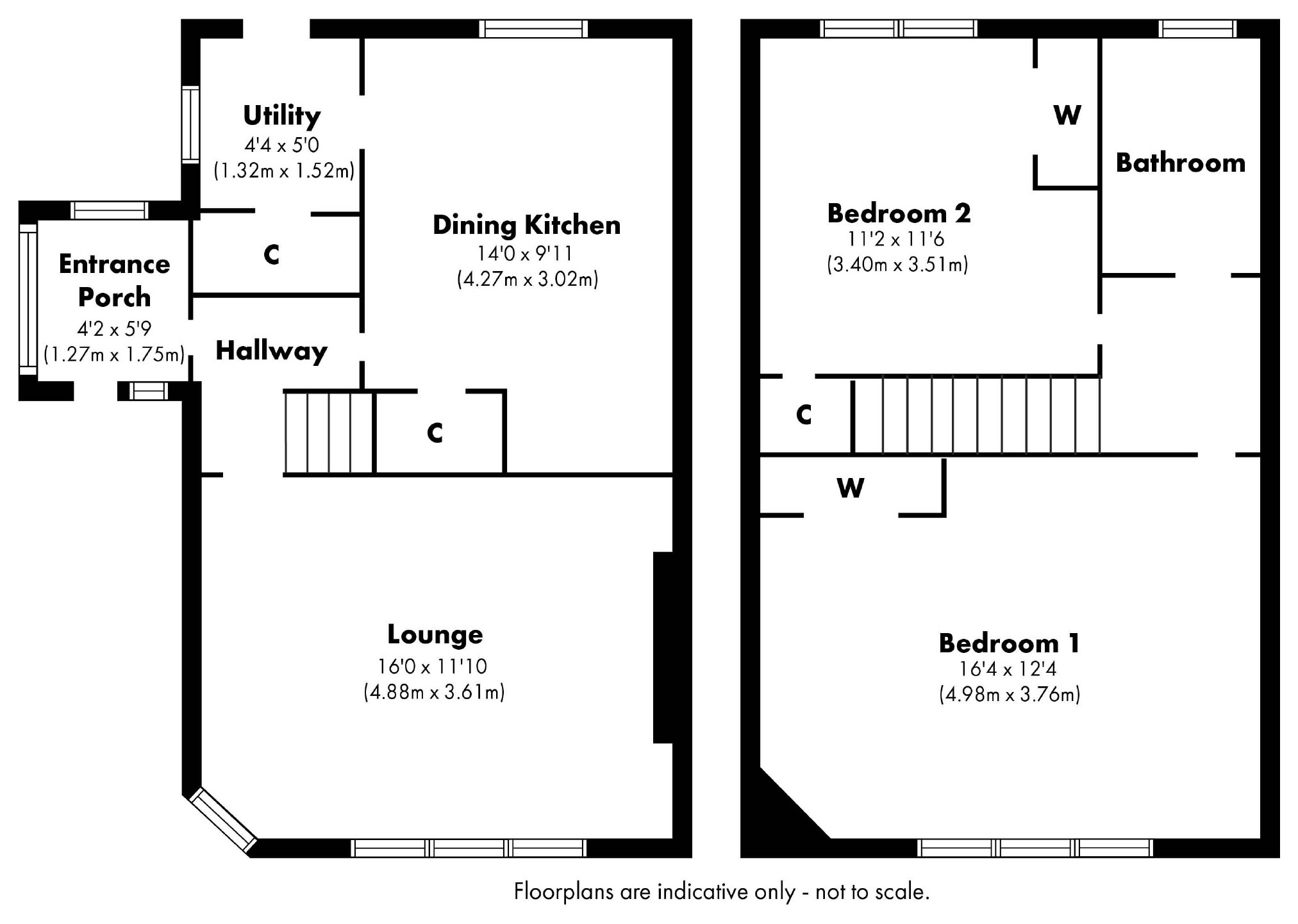 2 Bedrooms End terrace house for sale in Caledonia Crescent, Gourock PA19