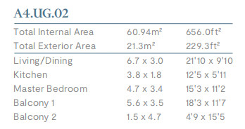 2, Truro House, London floorplan