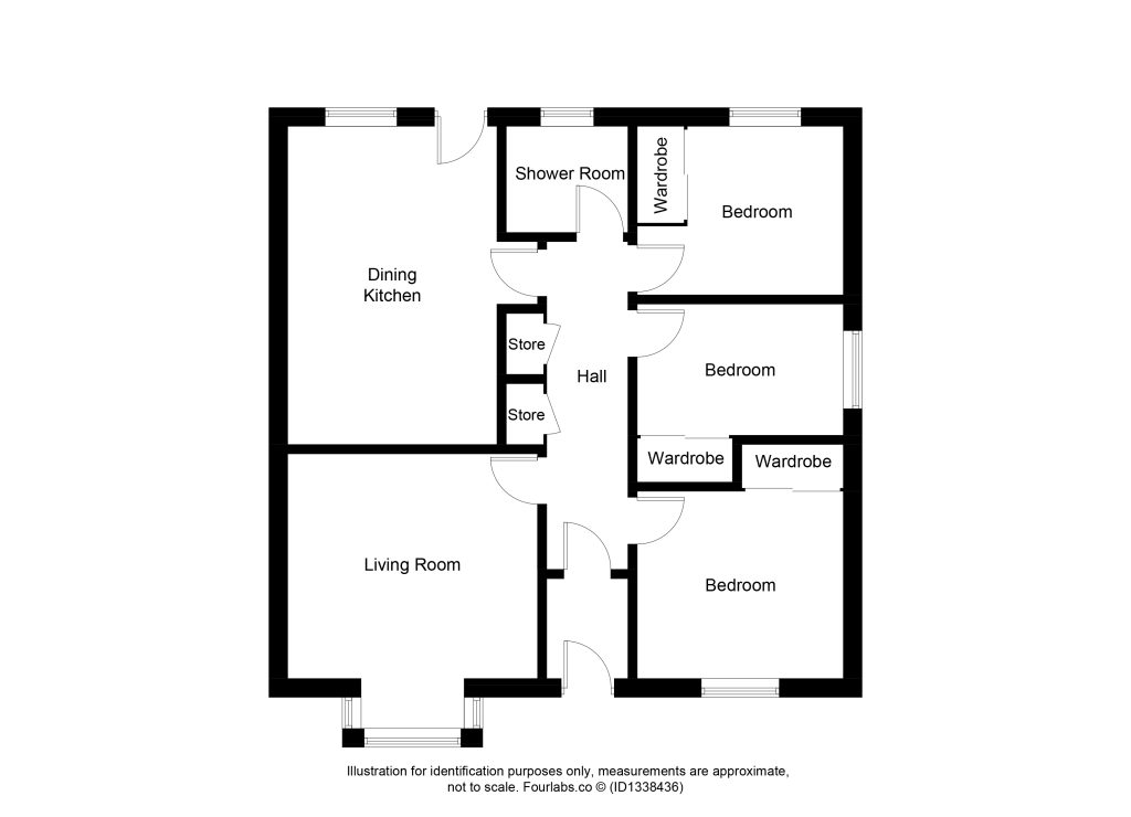 35, Knockomie Gardens, Forres floorplan