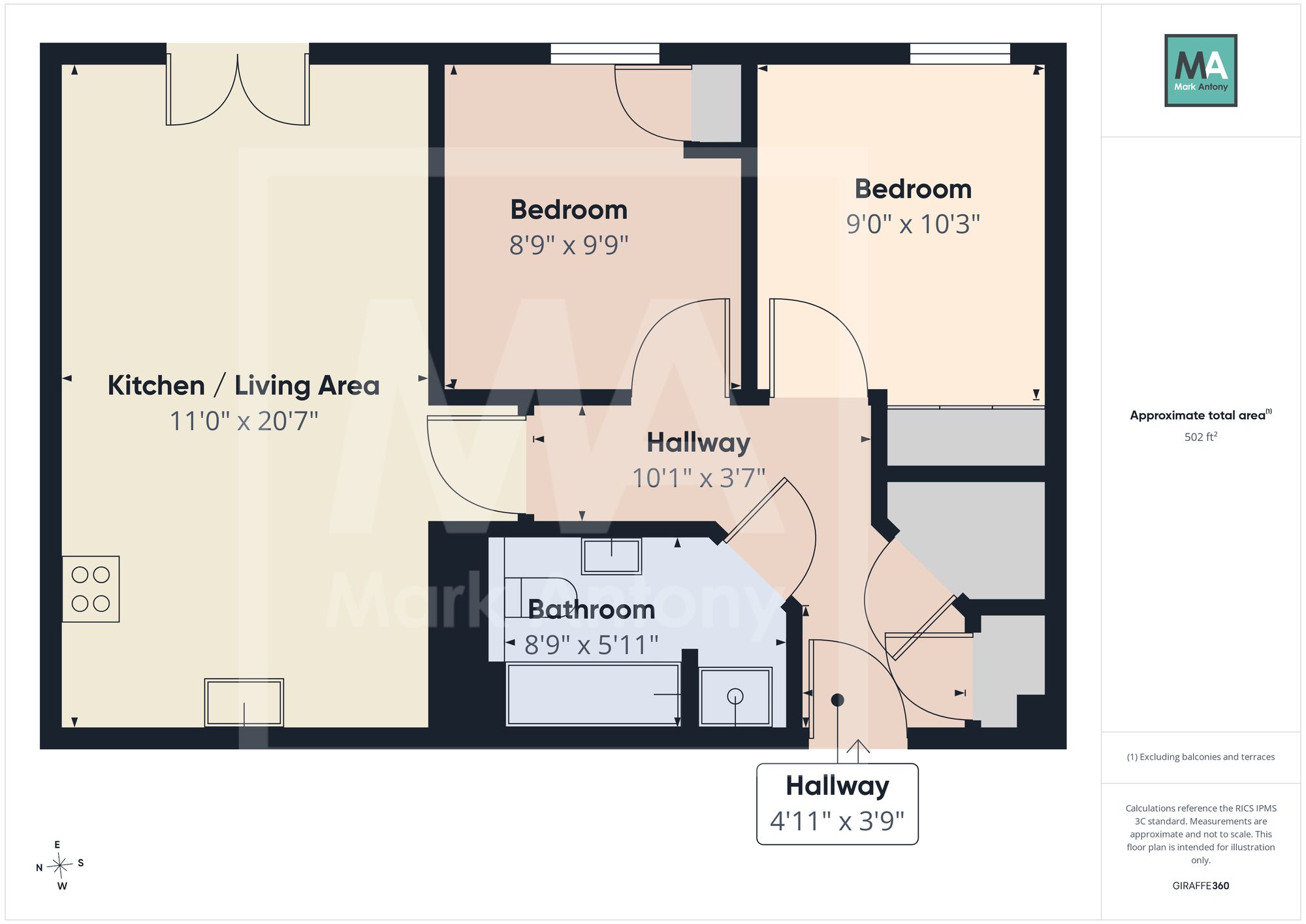 Apt 7, Ramsbury Court Cheddington Crescent, Warrington floorplan