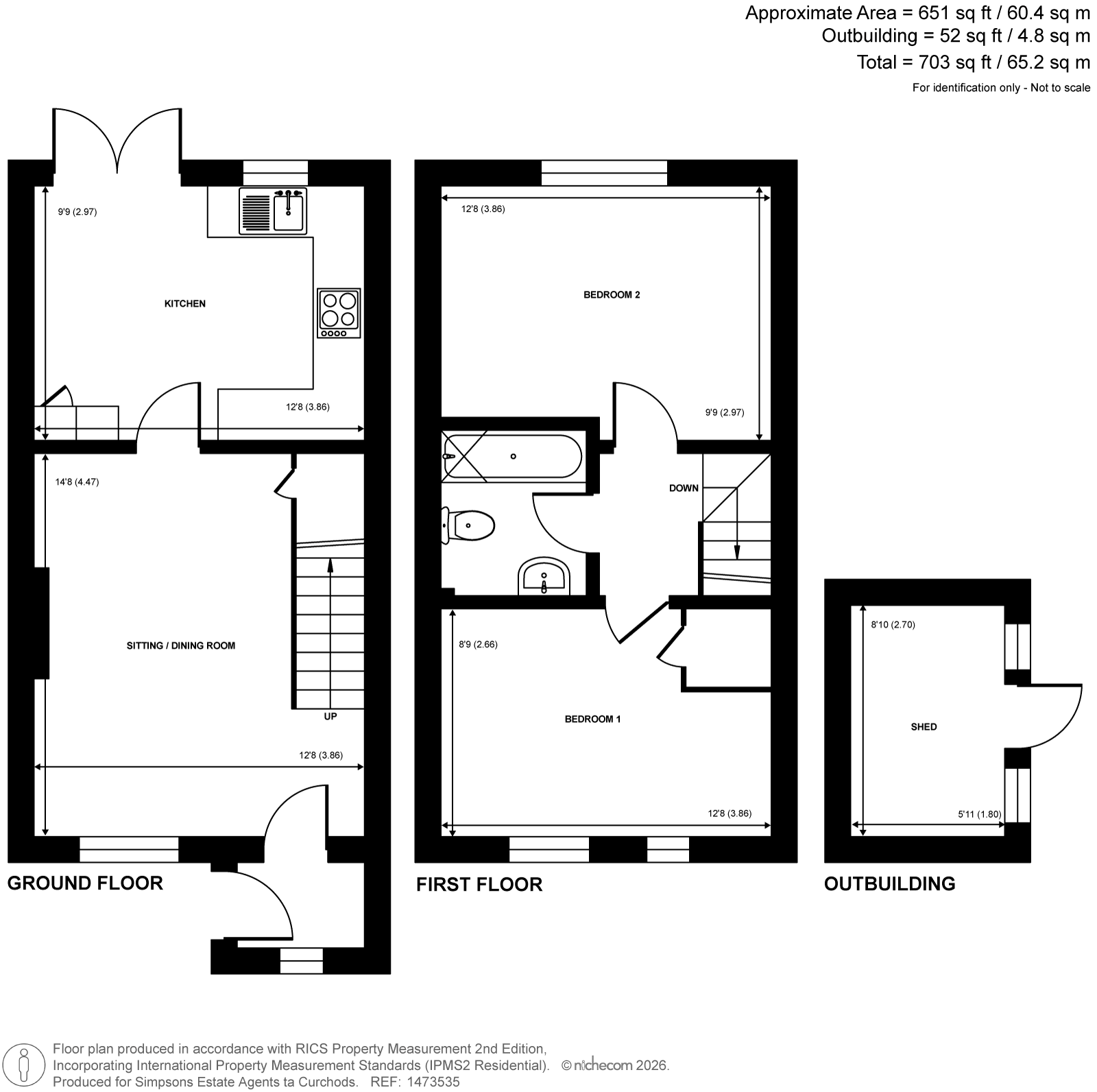 35, Gardenia Drive, Woking floorplan