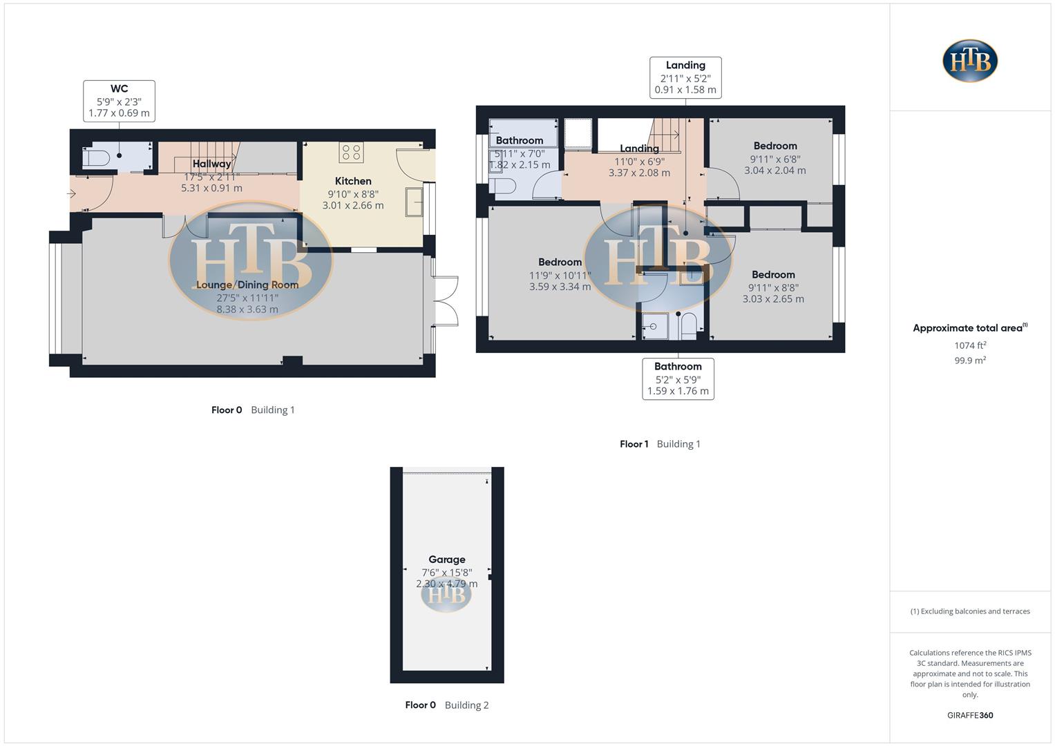 7, Victoria Close, Weybridge floorplan