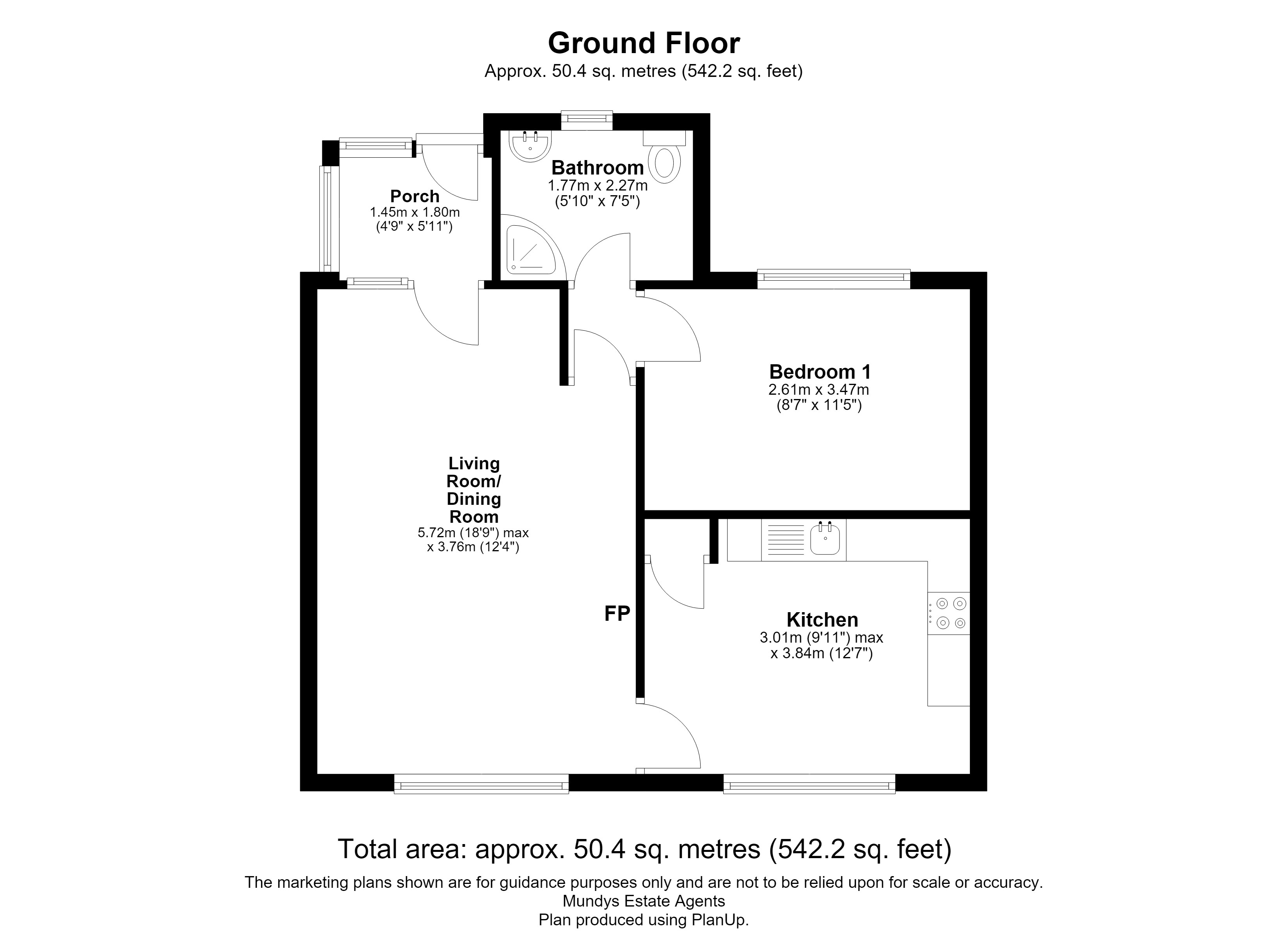 Rose Cottage, Silver Street, Horncastle floorplan