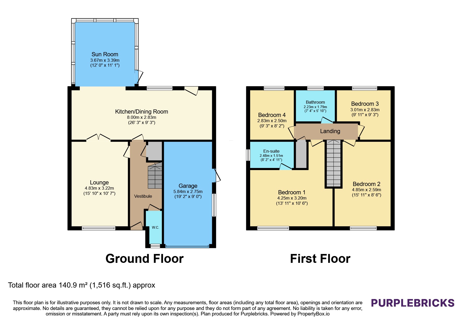 9, Wallace Gardens, Wakefield floorplan