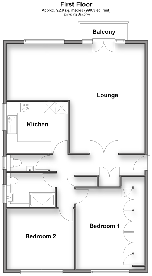 Worcester Road, Sutton floorplan