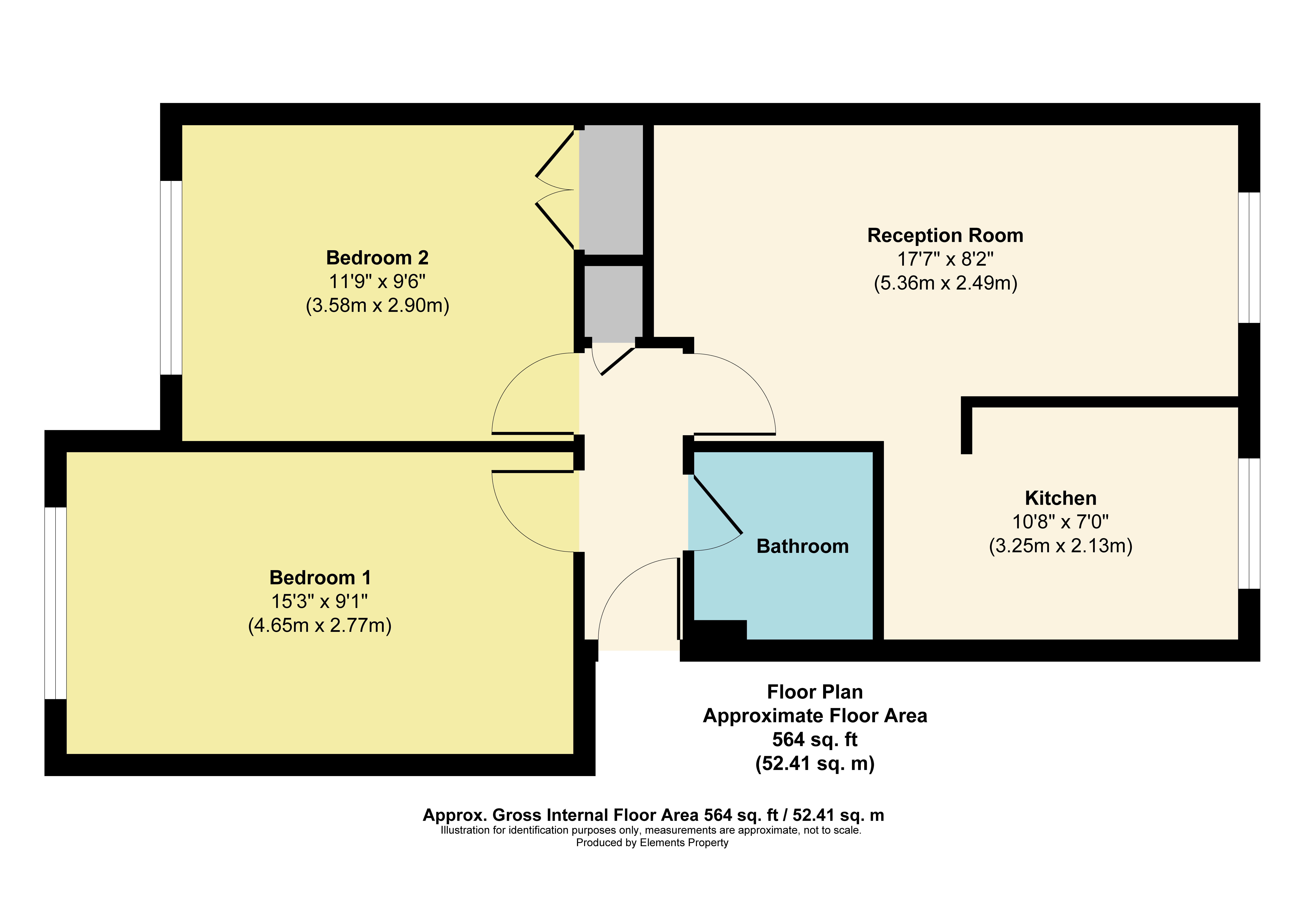 18, Chessholme Court, Sunbury on Thames floorplan
