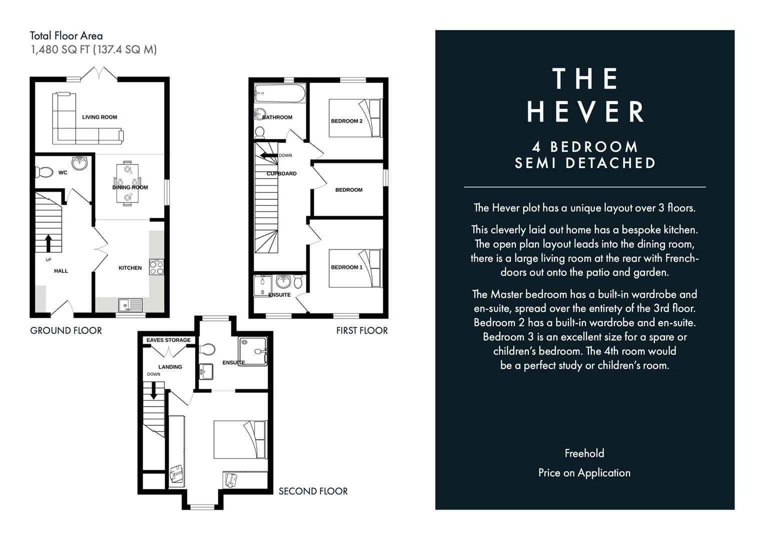 9 Hawthorn Close, Ongar Road, Ongar floorplan