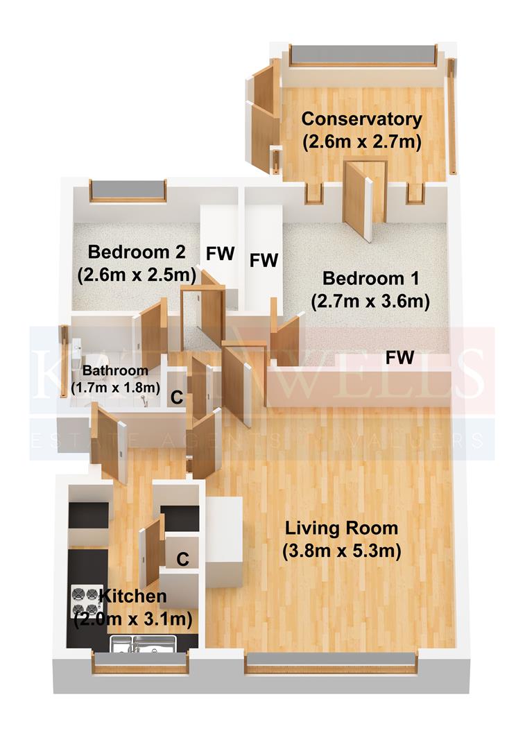 5, Layton Park Croft, Leeds floorplan