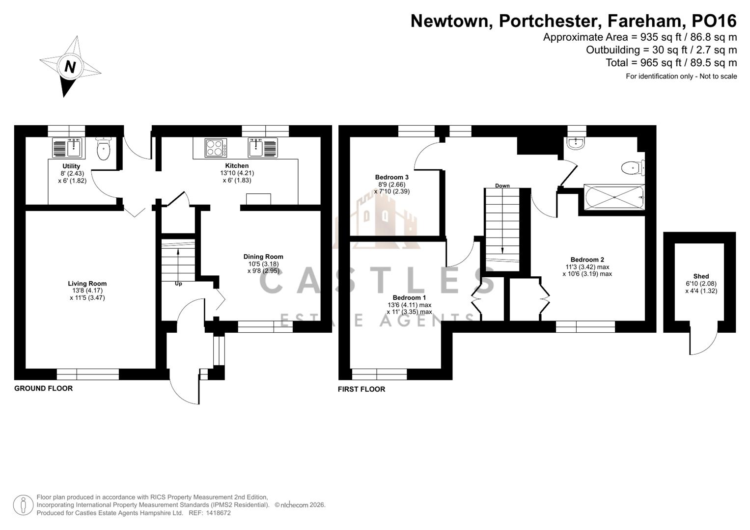 56, Newtown, Fareham floorplan