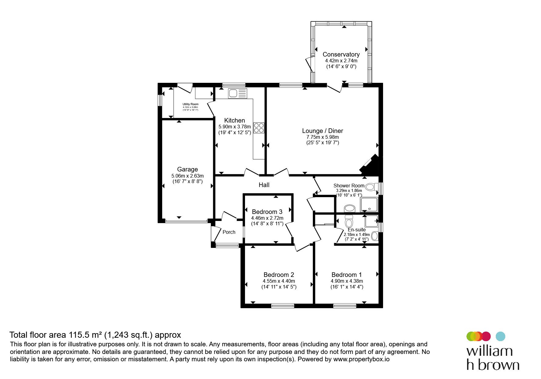 10, Causeway Close, DISS floorplan