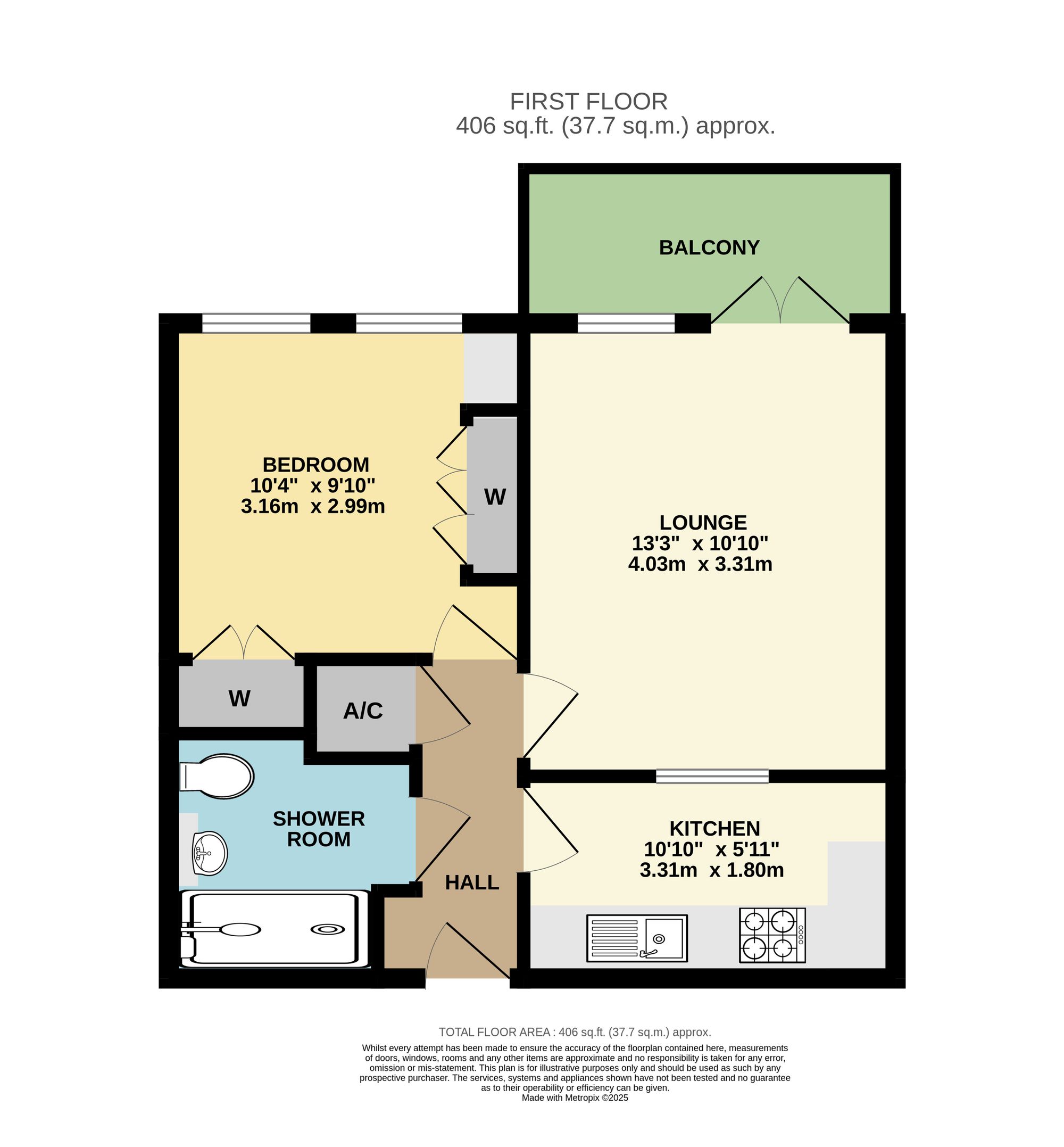 Flat 22, Hambleside Court Hamble Lane, Southampton floorplan