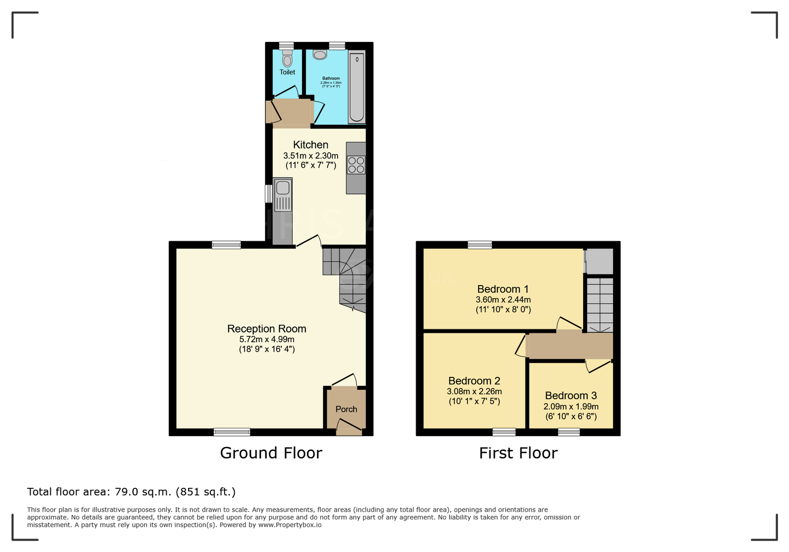 East Street, Port Talbot floorplan