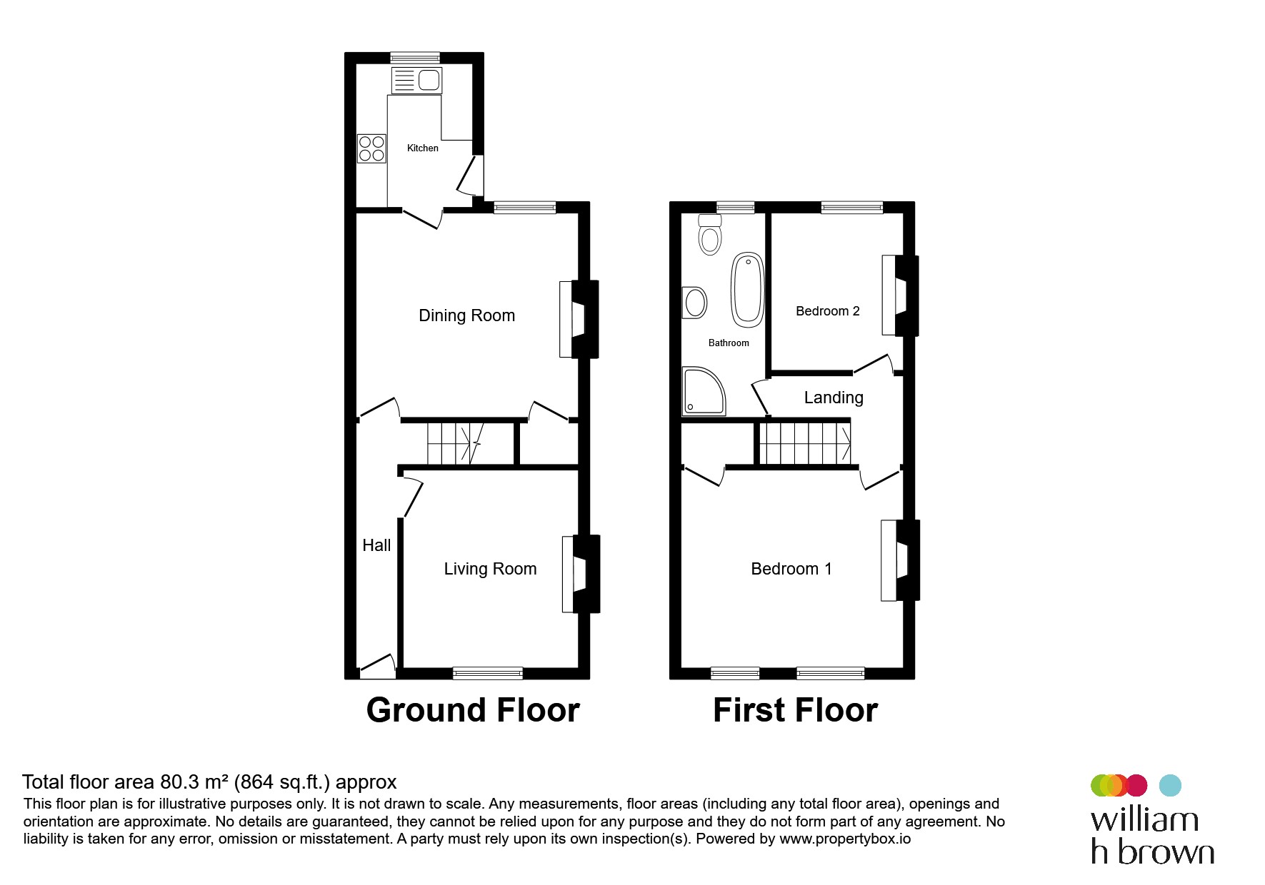 72, Weeland Road, Knottingley floorplan