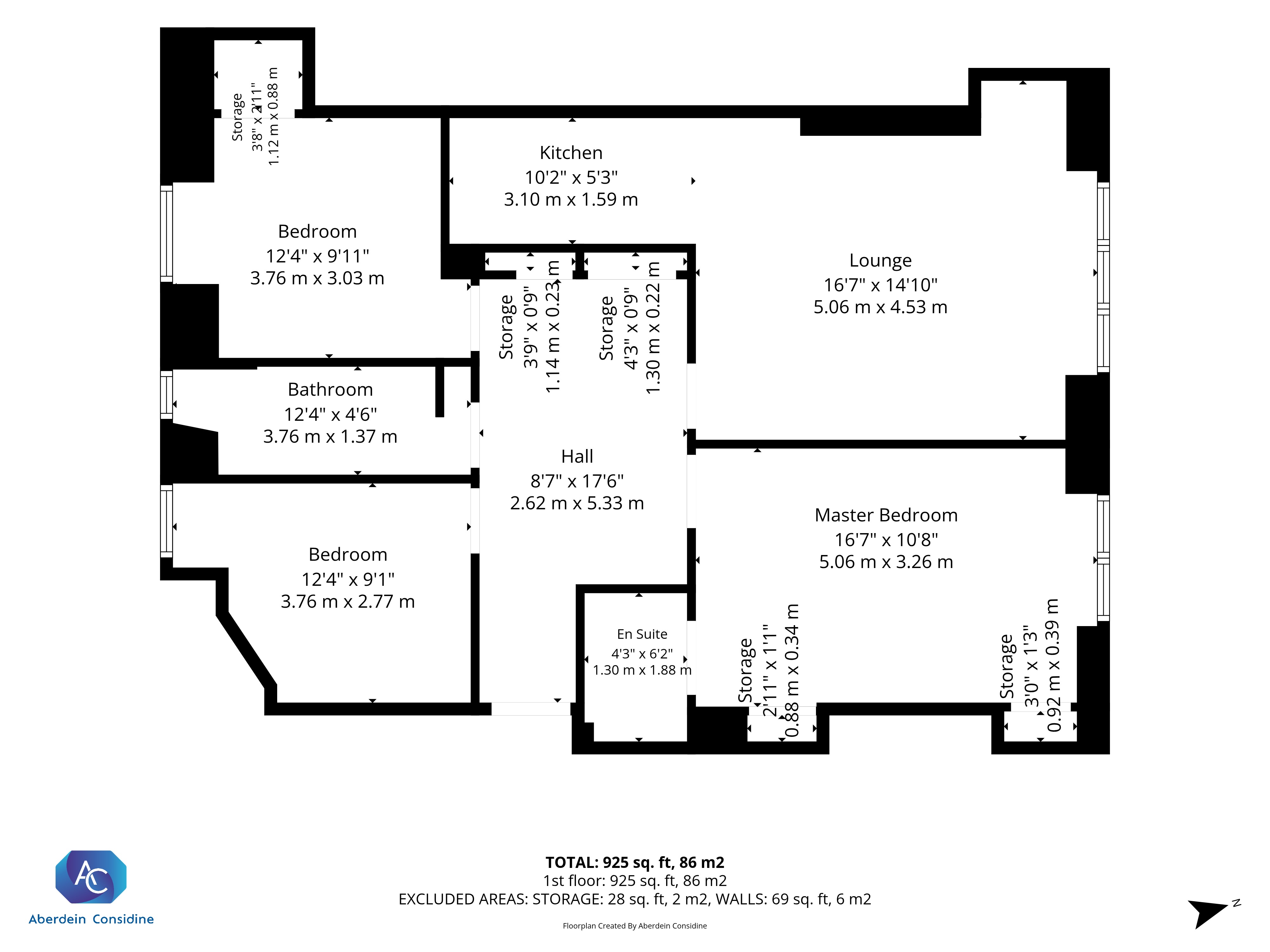 0/2, 5, Leslie Street, Glasgow City floorplan