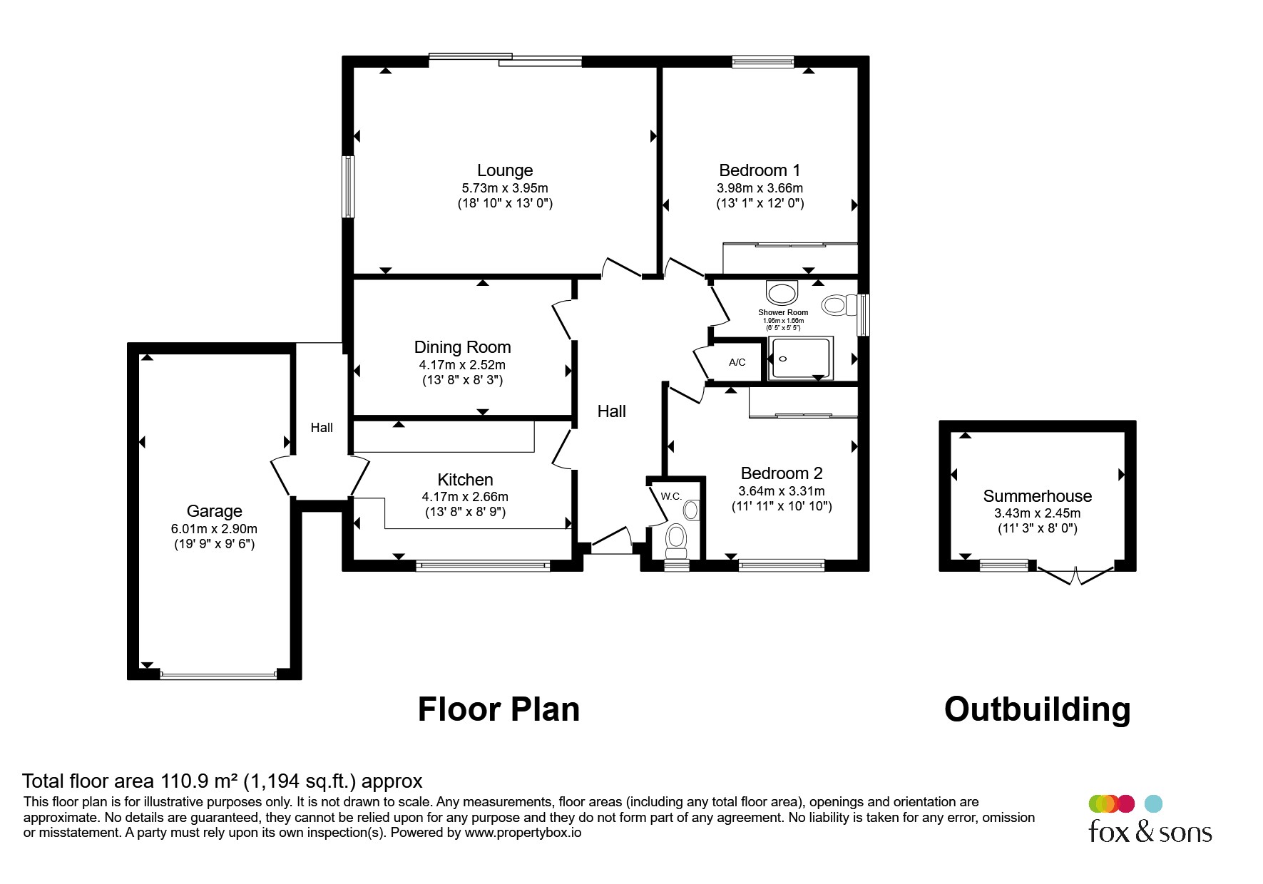 237, Park View, Crewkerne floorplan