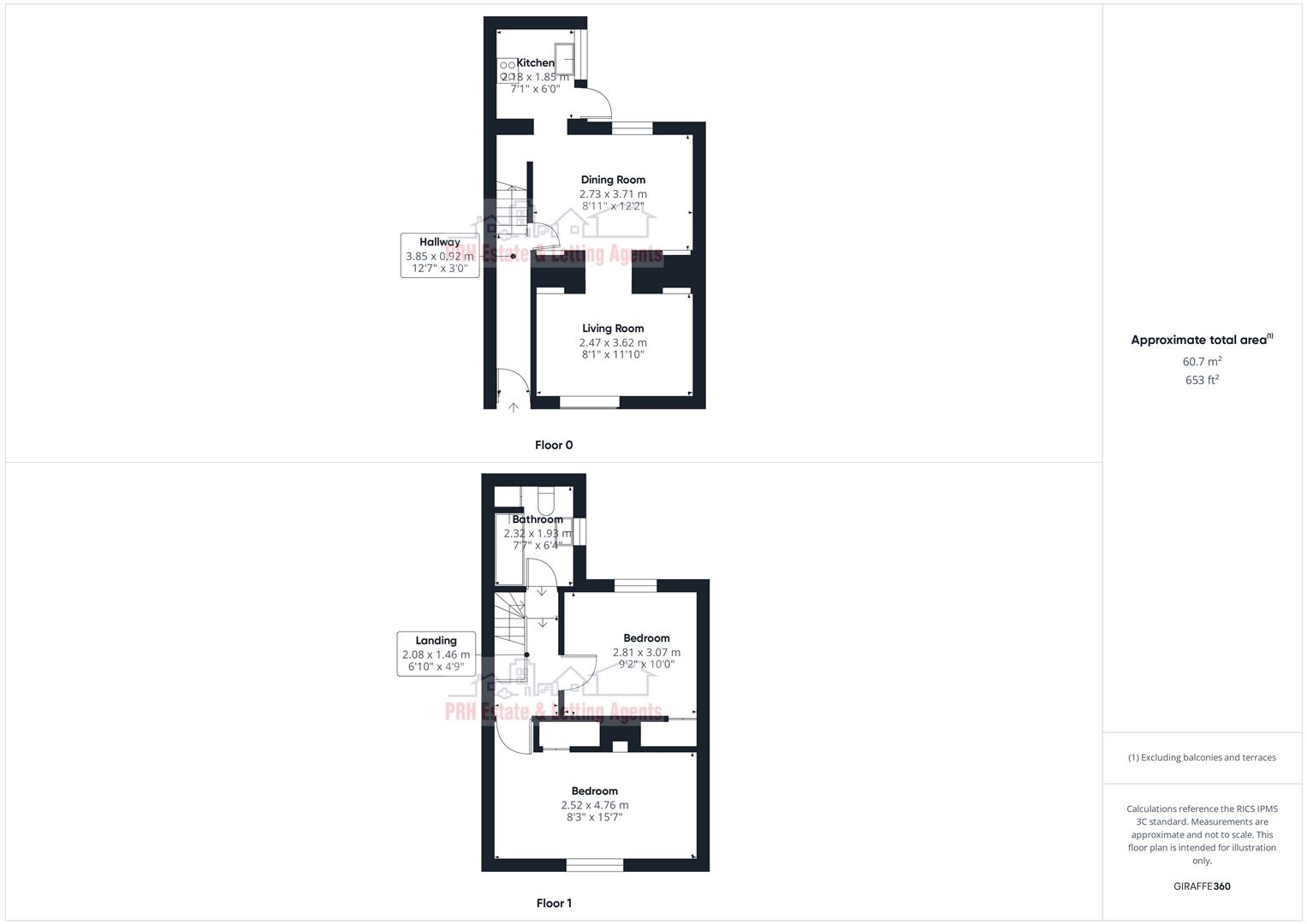 Redinnick Place, Penzance floorplan
