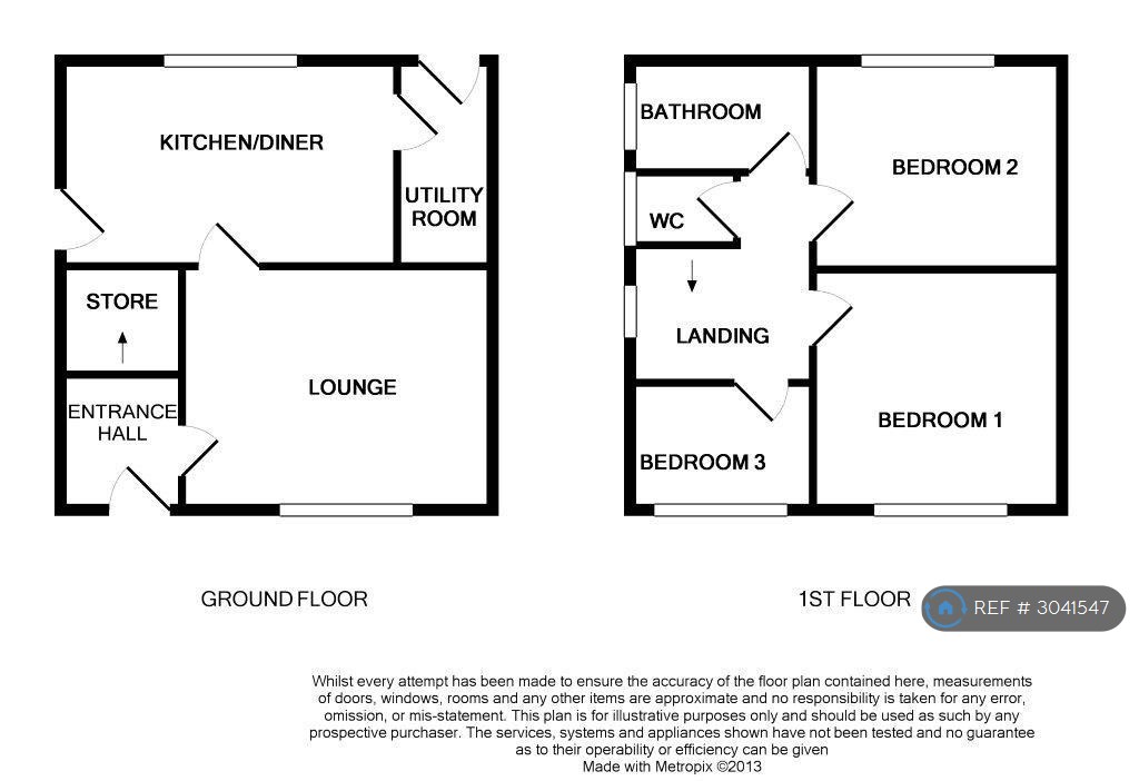 Ince, Wigan floorplan