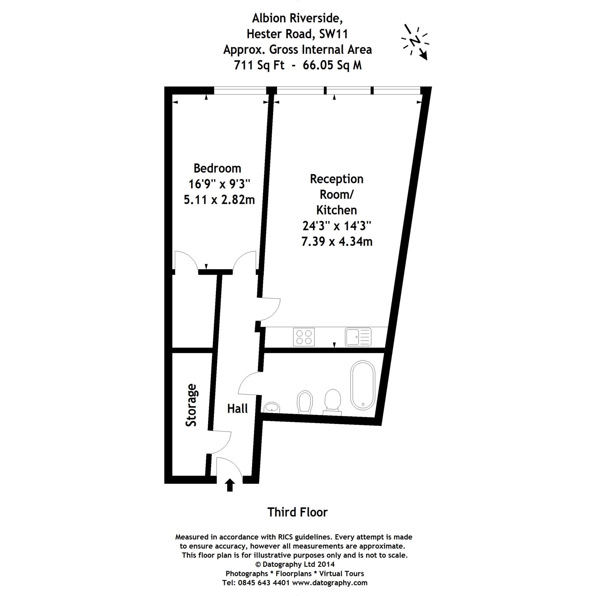C34 Albion Riverside, Albion Riverside, London floorplan