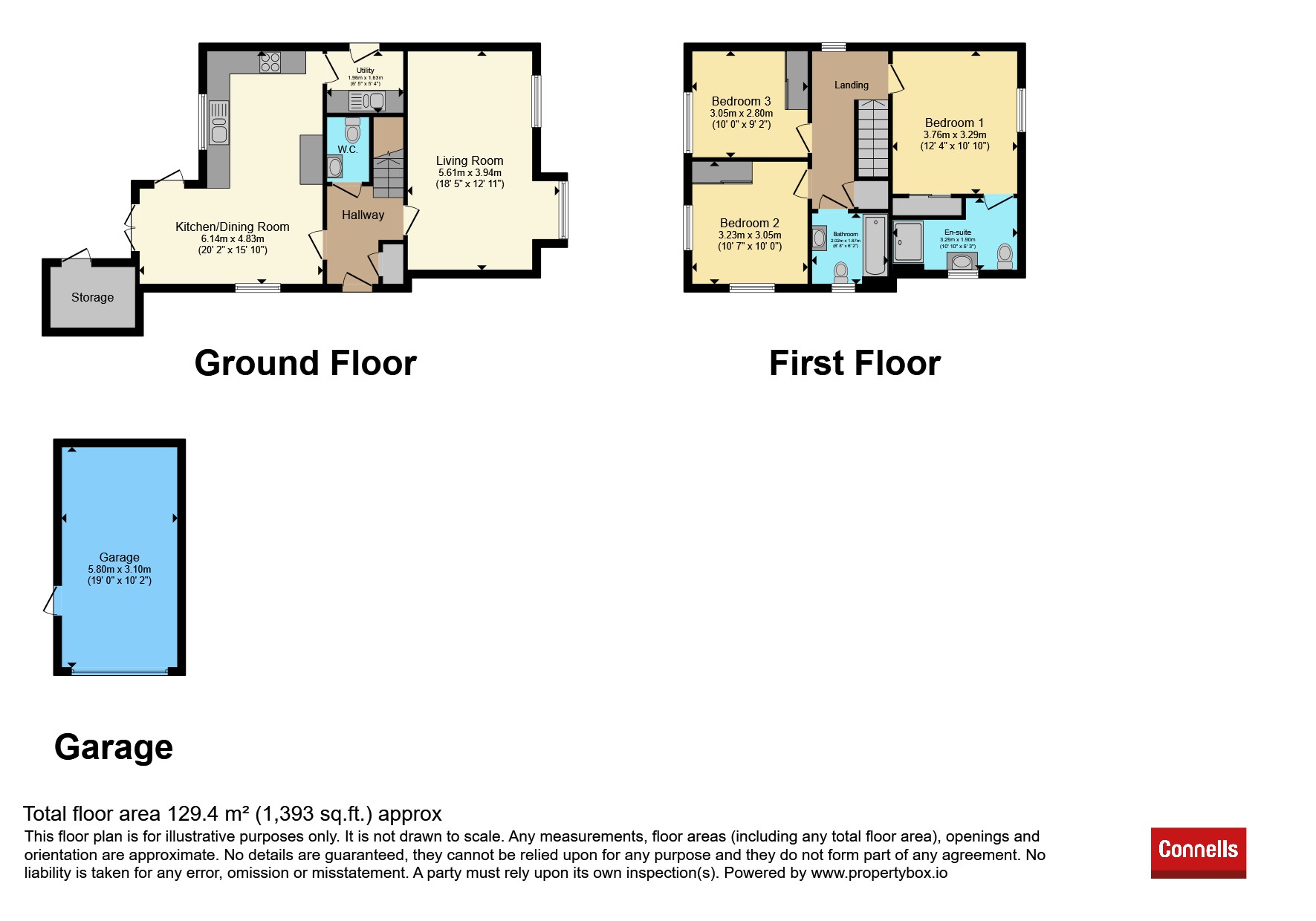 2, Gatsby Way, Leamington Spa floorplan