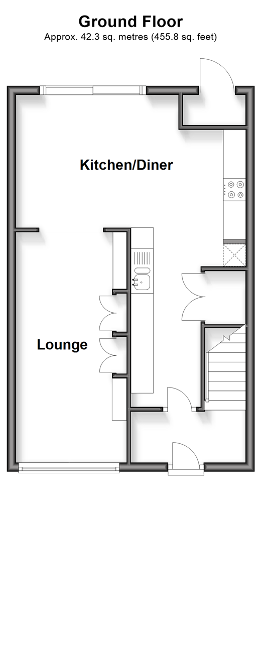 Southside, Pulborough floorplan