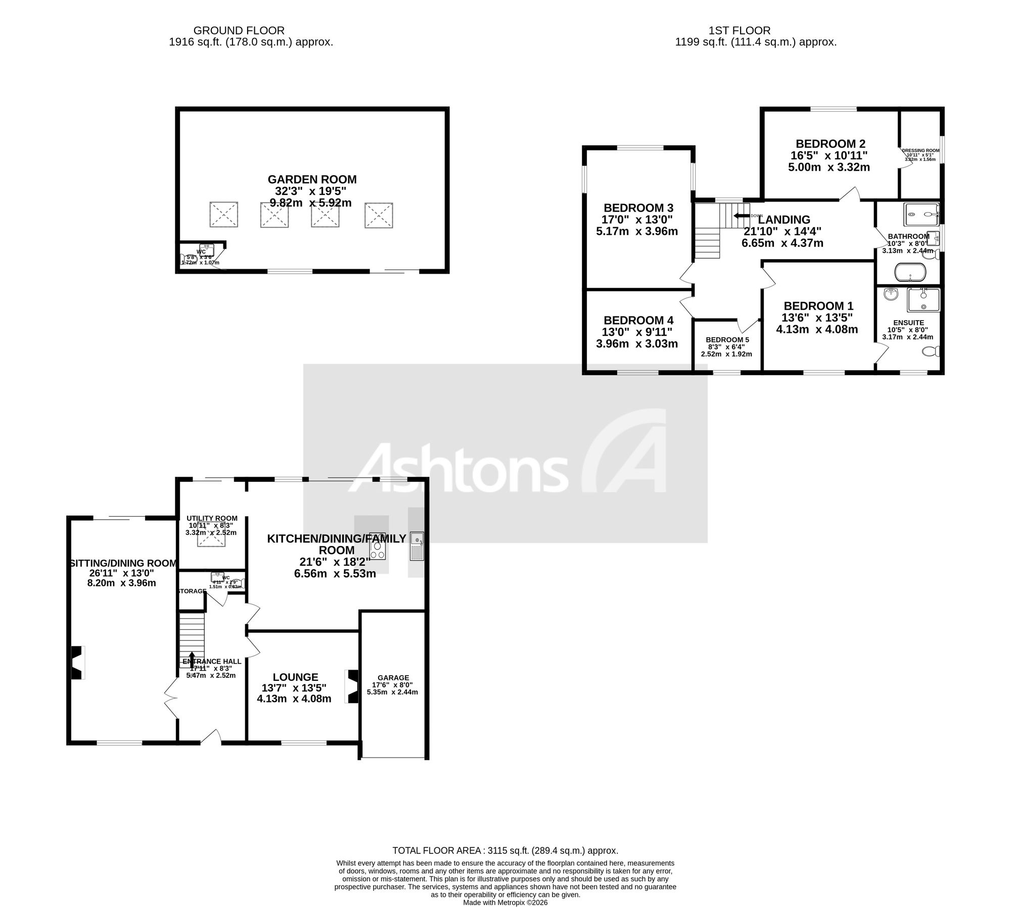 28 Park Road, Prescot floorplan