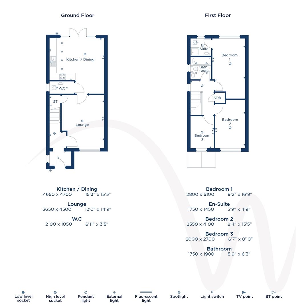 Plot 107, The Hawthorne, The Wolds, Market Weighton floorplan