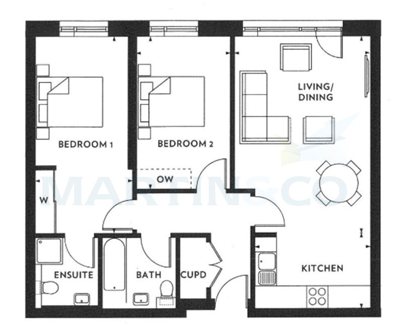 102 The Summit, Upper Terrace Road, Bournemouth floorplan