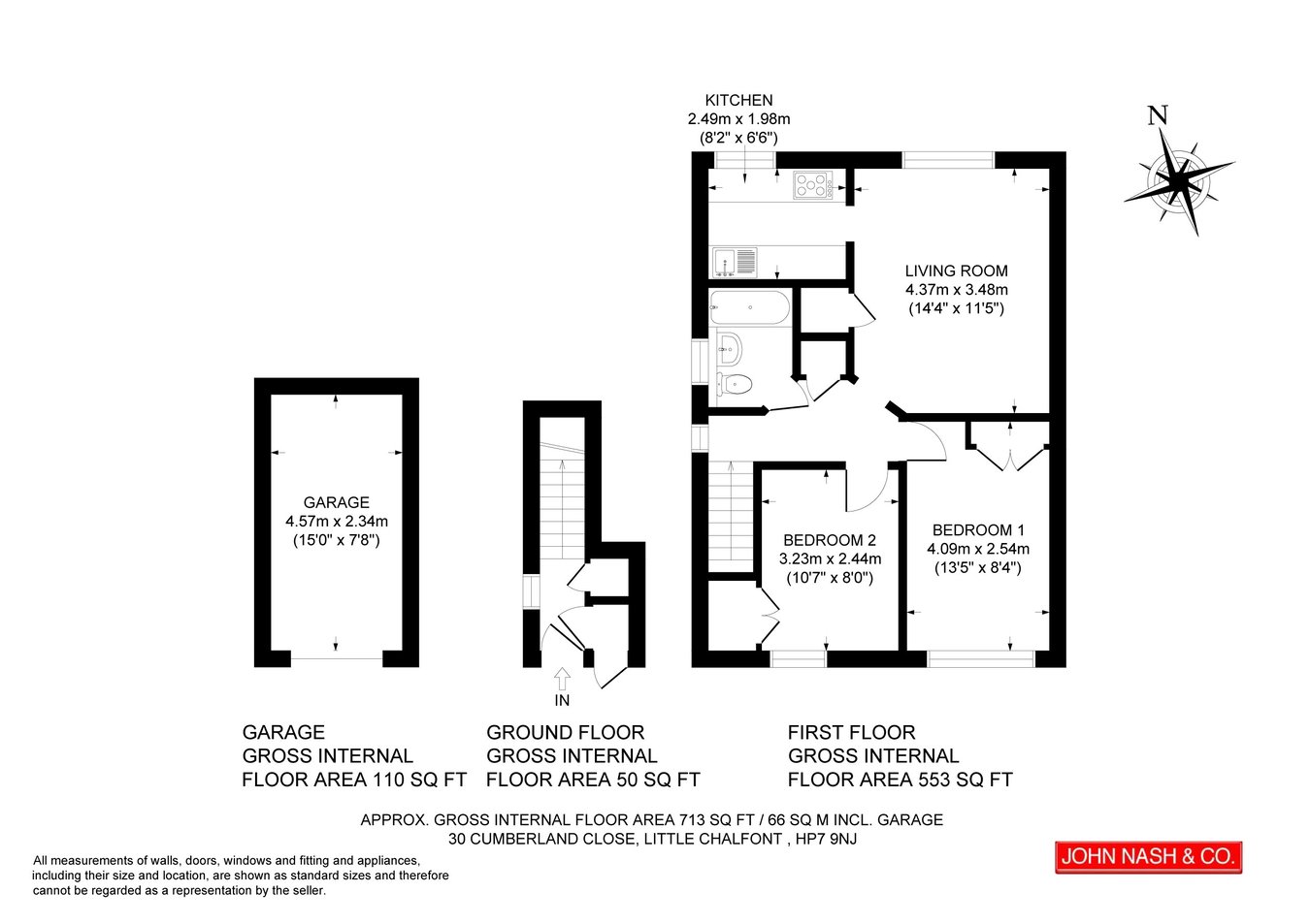 30, Cumberland Close, Amersham floorplan