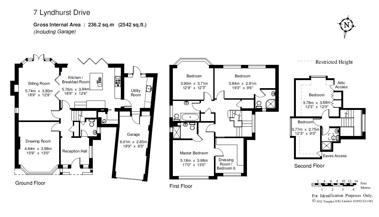 5 Bedrooms Detached house to rent in Lyndhurst Drive, Sevenoaks TN13