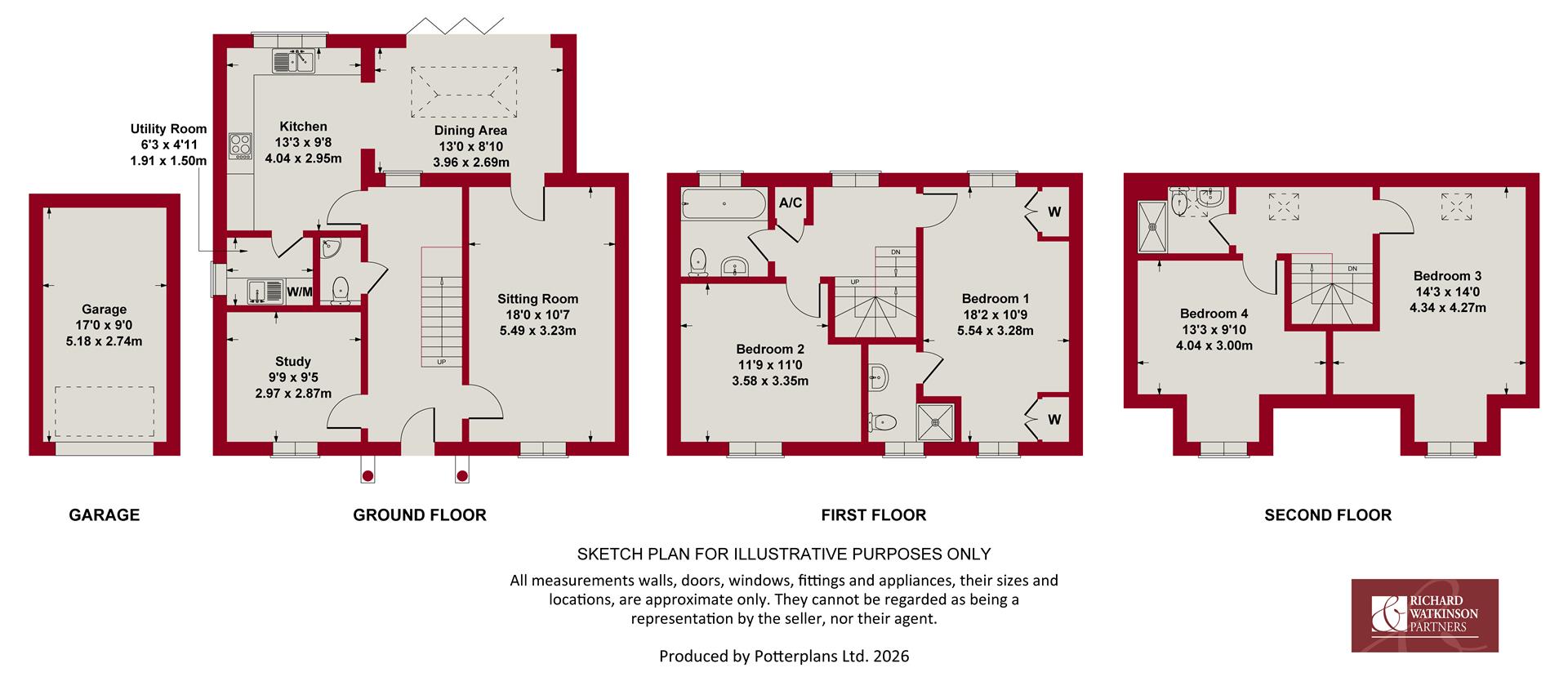11, Cherwell Gardens, Bingham floorplan