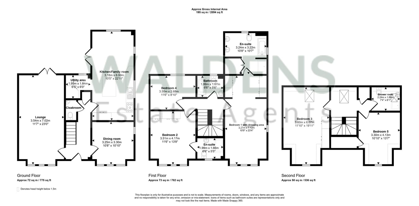 28, Burr Close, Bedford floorplan