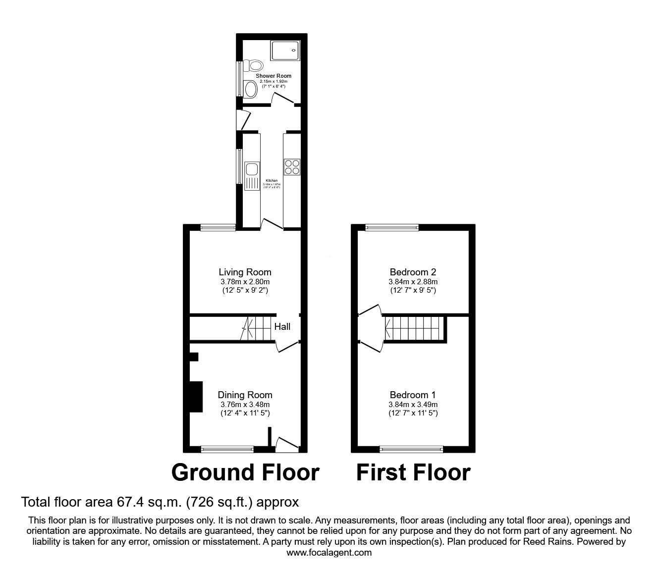 14, Henry Street, Lincolnshire floorplan