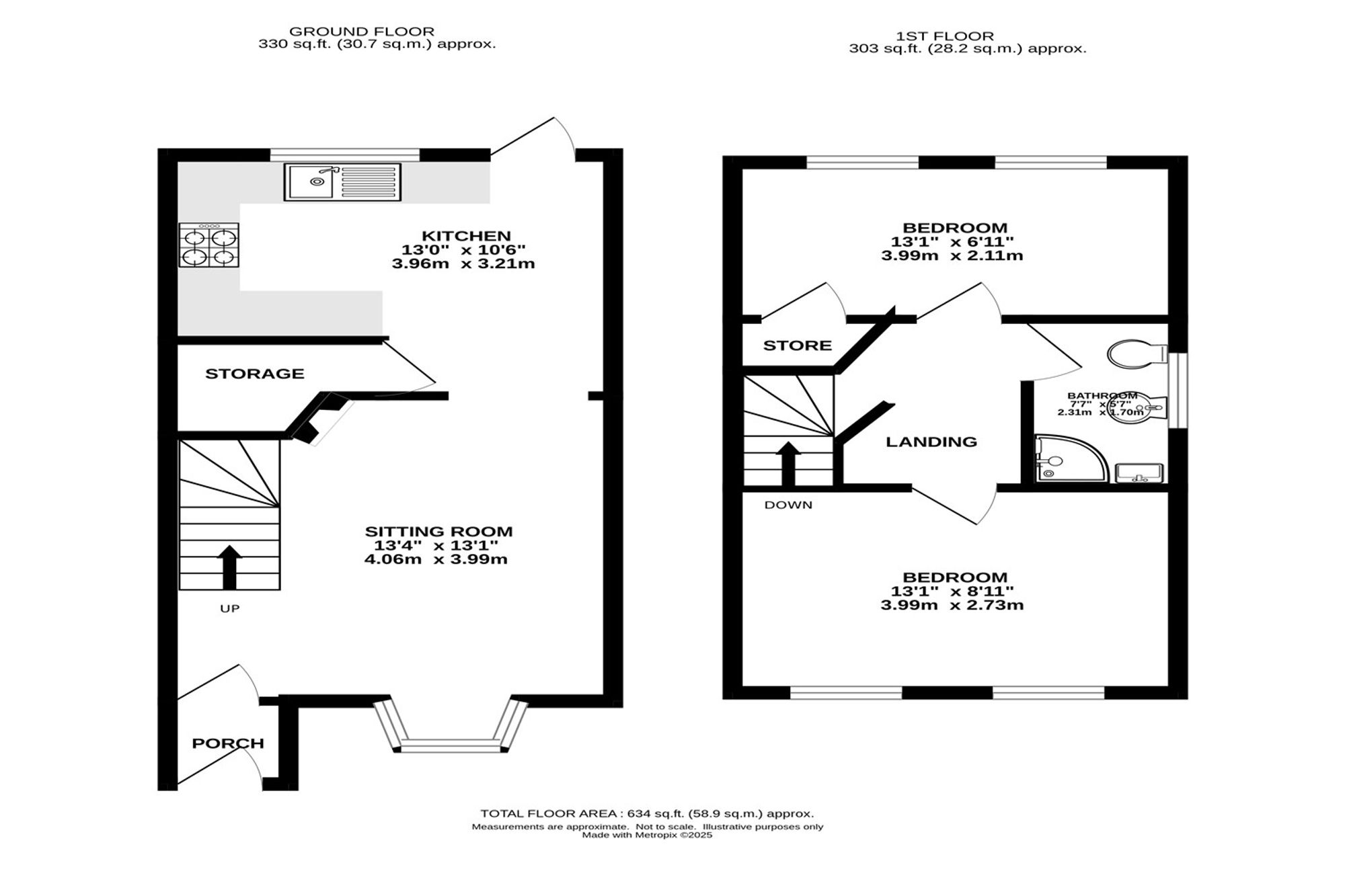 25 Woodbrook, High Peak floorplan