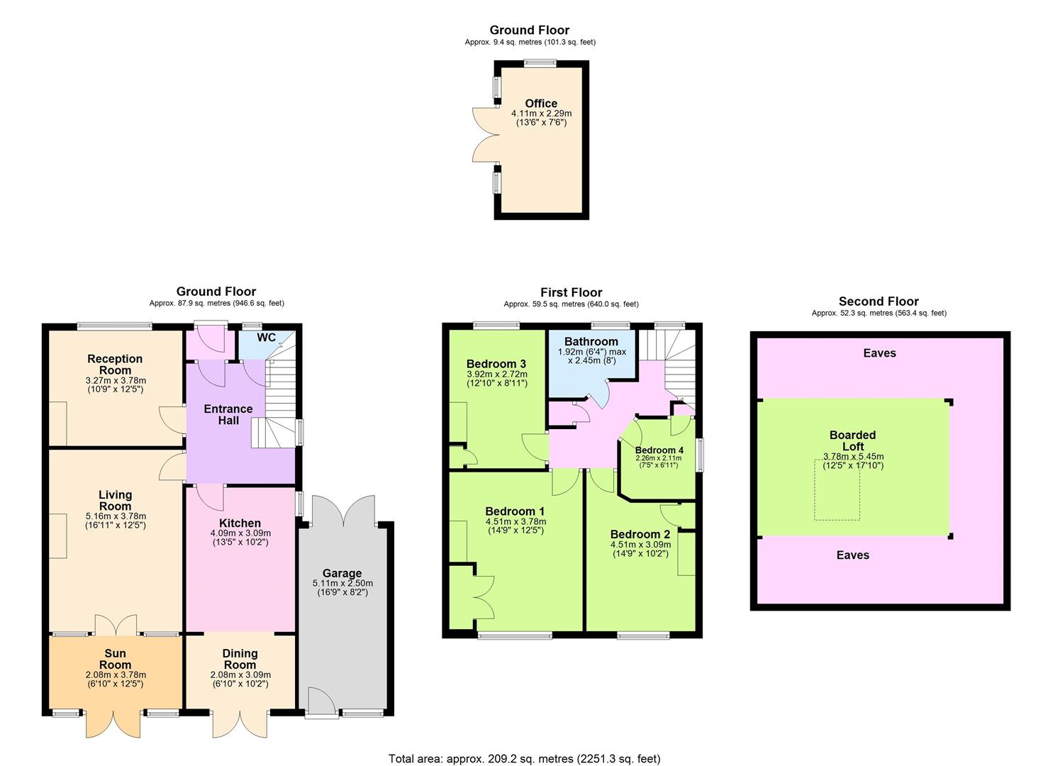 143, Rowlands Road, Worthing floorplan