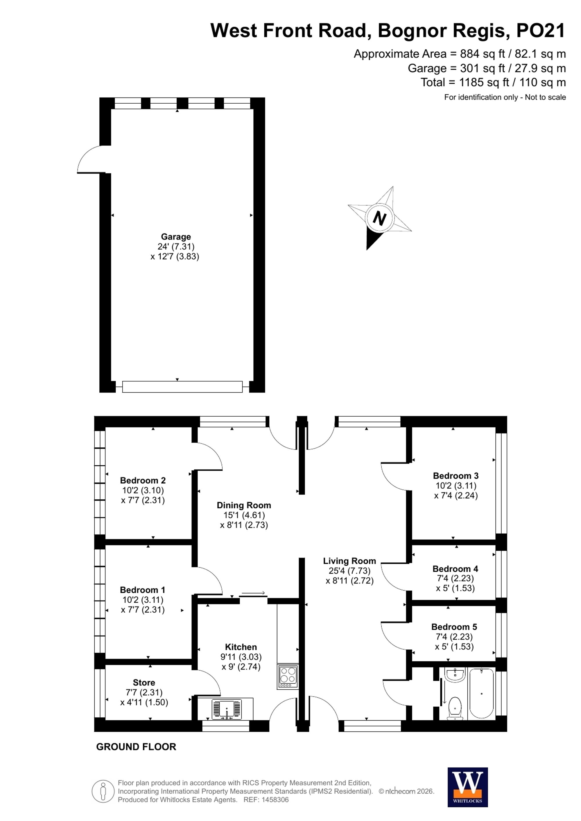 29 West Front Road, Bognor Regis floorplan