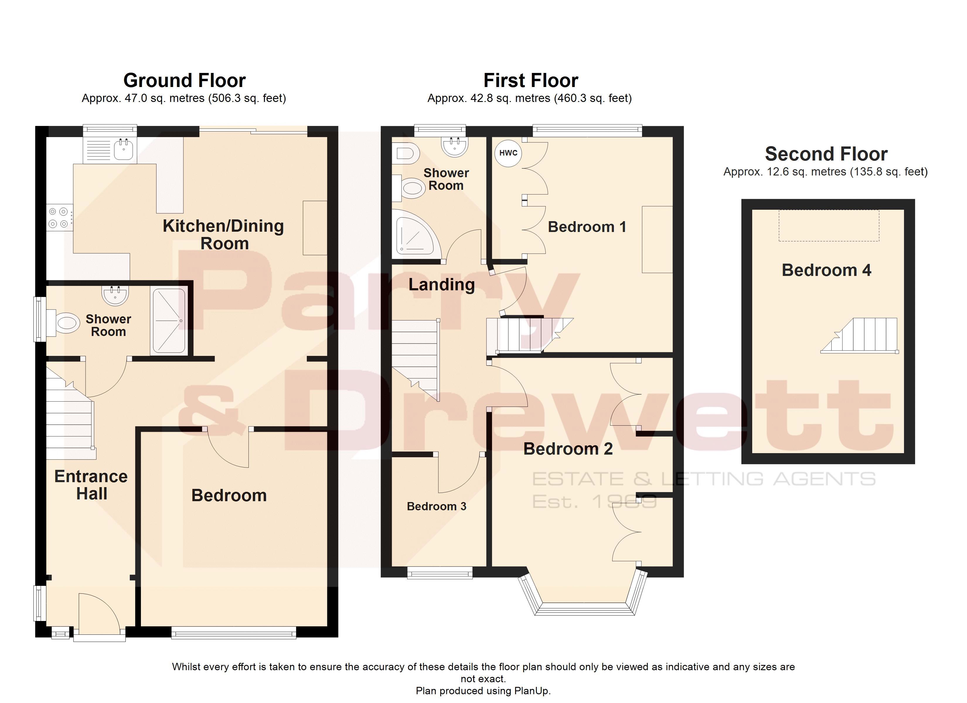 1, St. Philips Avenue, Worcester Park floorplan