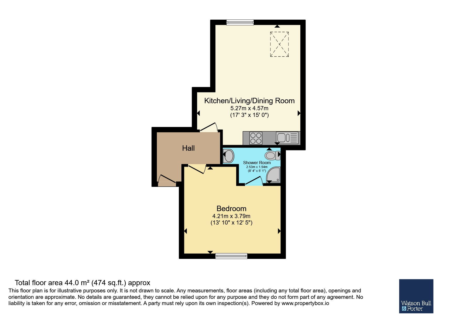 Flat 7B, Rychris Court, 8, Victoria Avenue, Isle of Wight floorplan