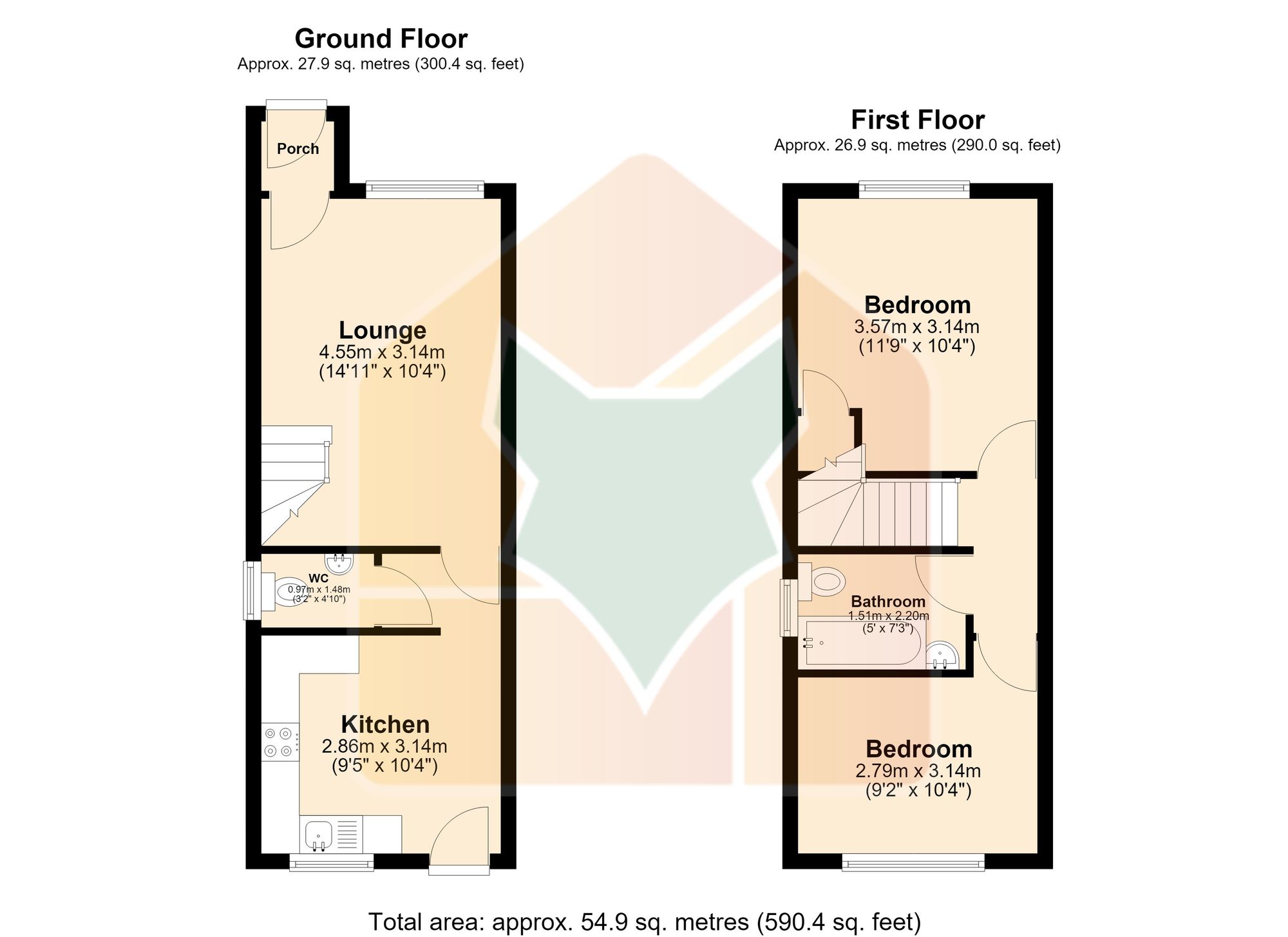 21 Greyfriars Close, Scunthorpe floorplan