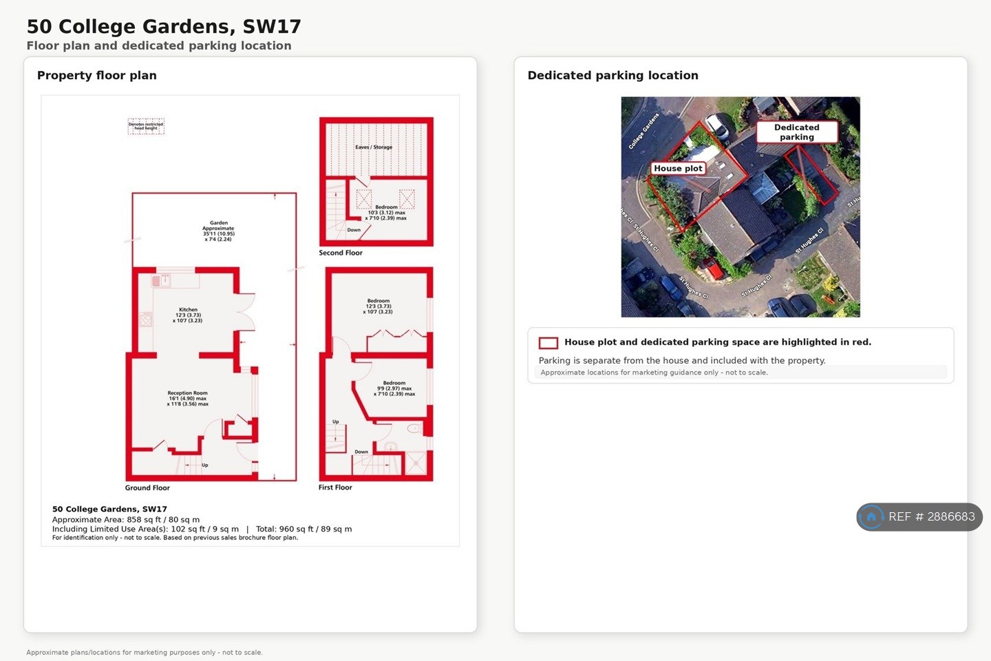 College Gardens, London floorplan