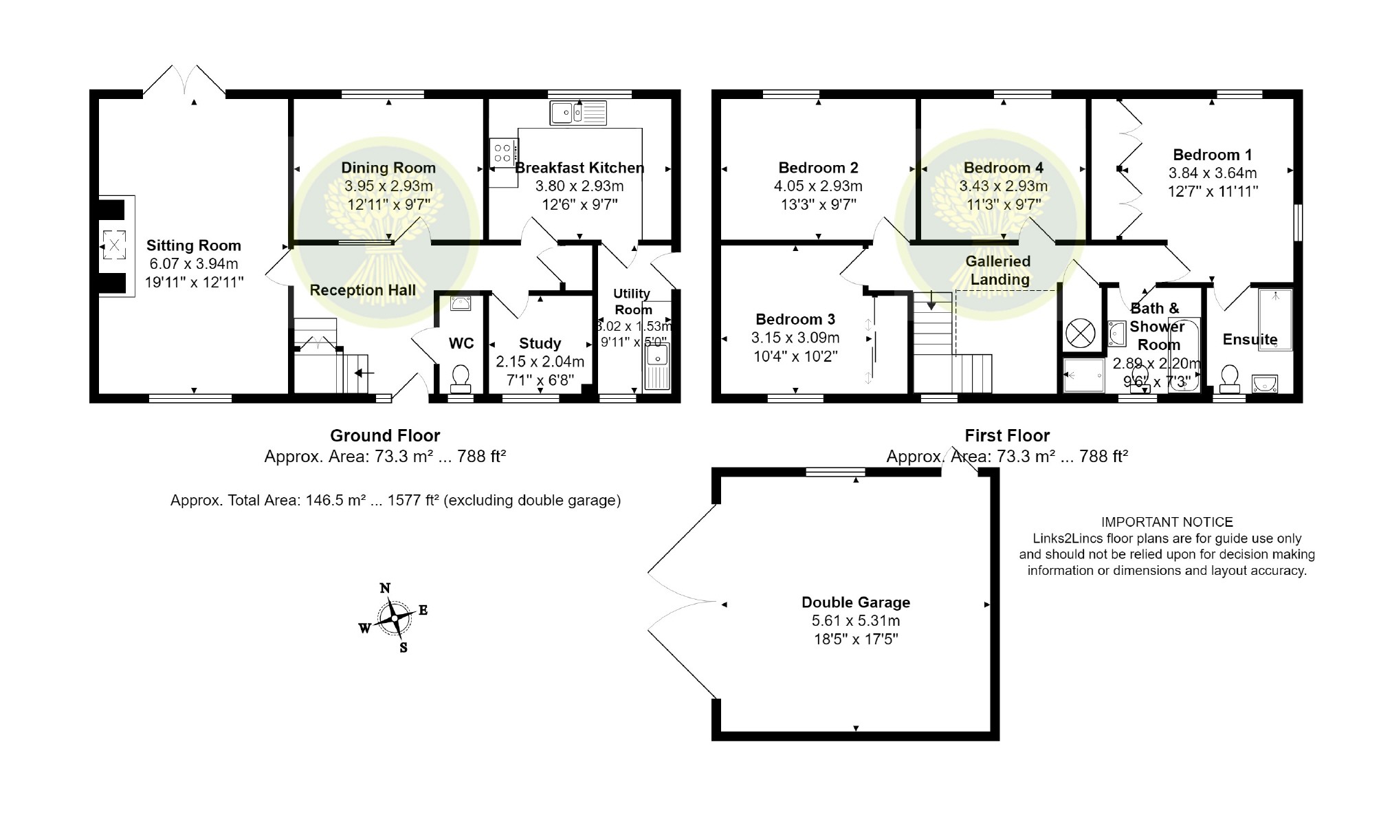 4 Bedrooms Detached house for sale in Lady Frances Drive, Market Rasen LN8