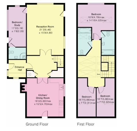 Mithian Meadow, Chiverton Cross, Cornwall floorplan