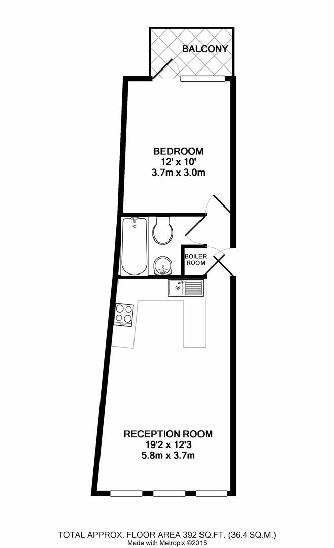 1 Bedrooms Flat for sale in Heath Road, Twickenham TW1