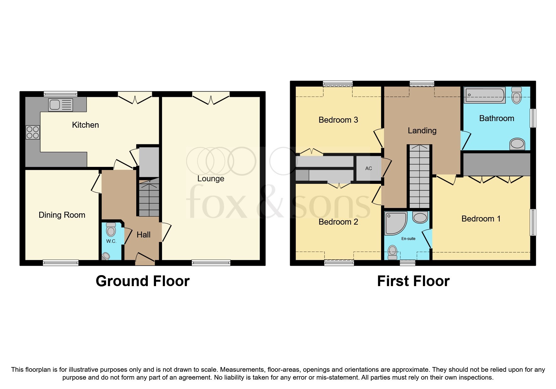 2, Brook Gardens, MINEHEAD floorplan